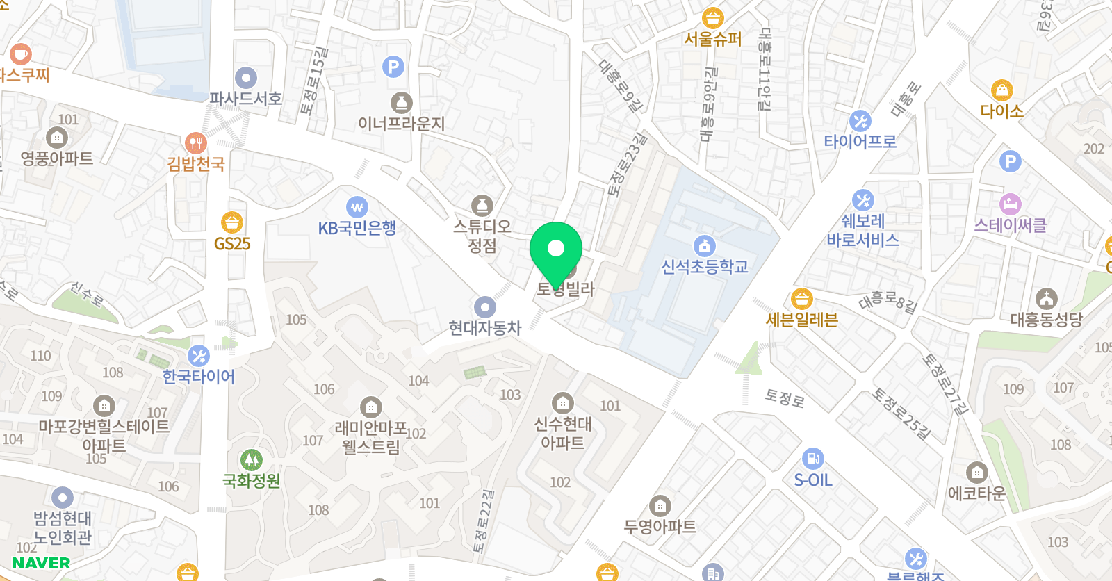 이화 수학에듀학원 위치