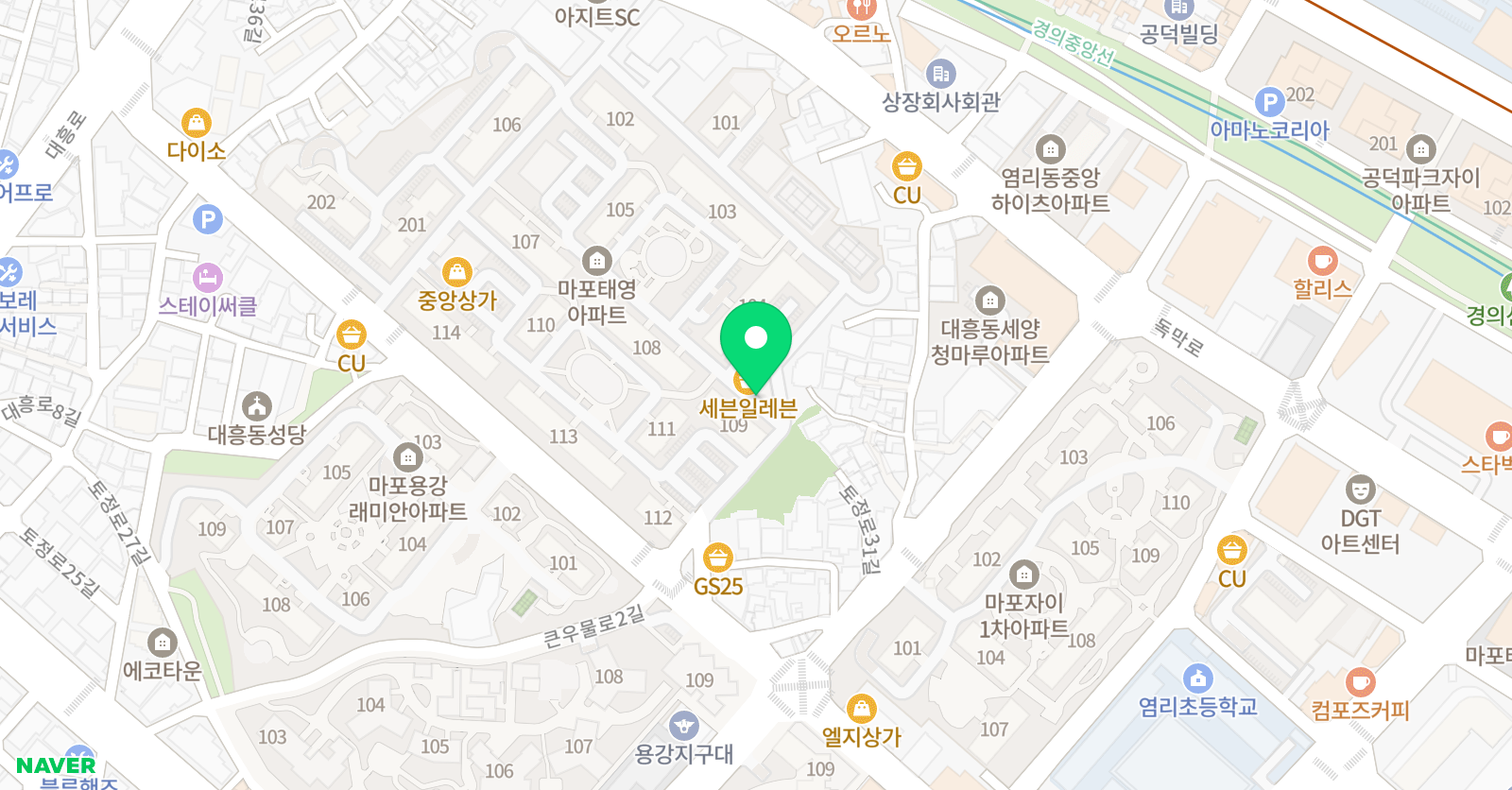 뉴클라라 피아노 스튜디오 위치