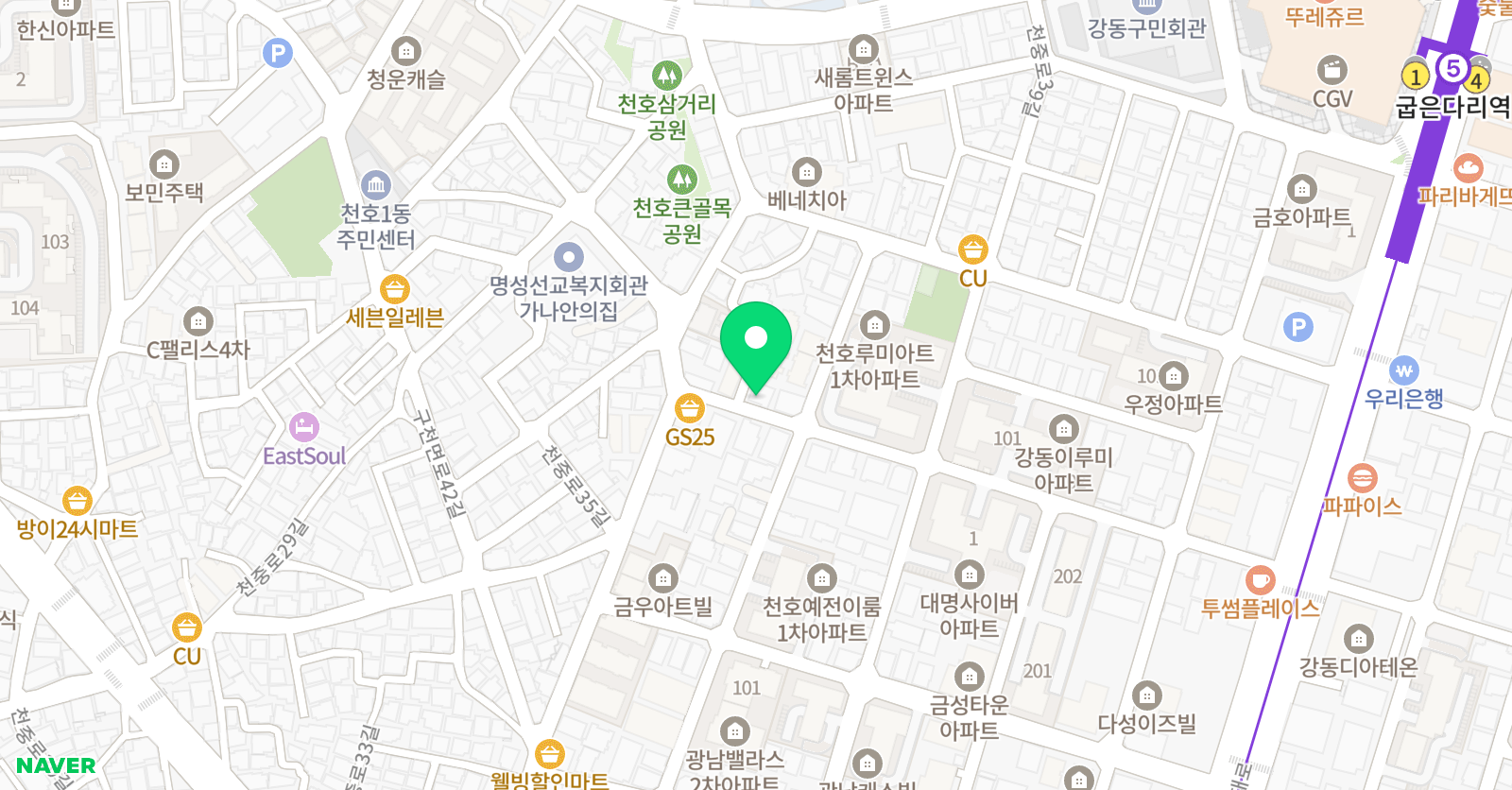 꿈고래 미술교습소 위치