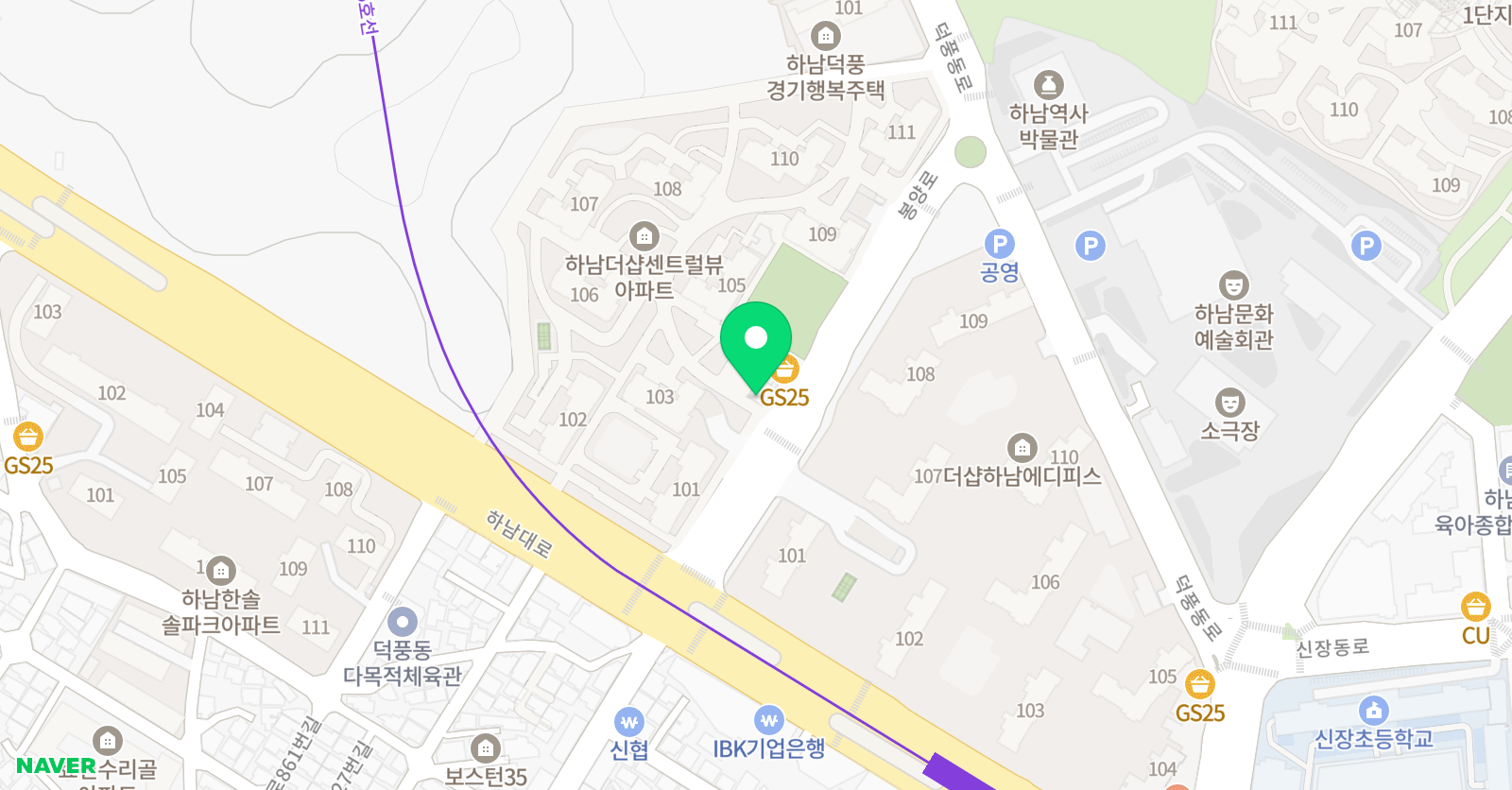 더샵 피아노 위치