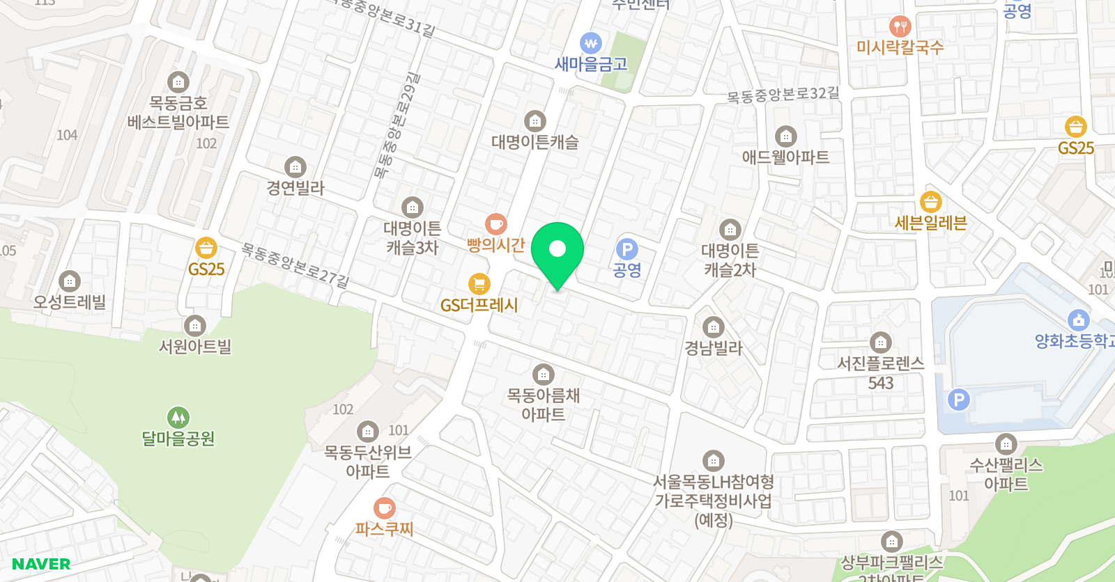 명랑아트 미술교습소 위치