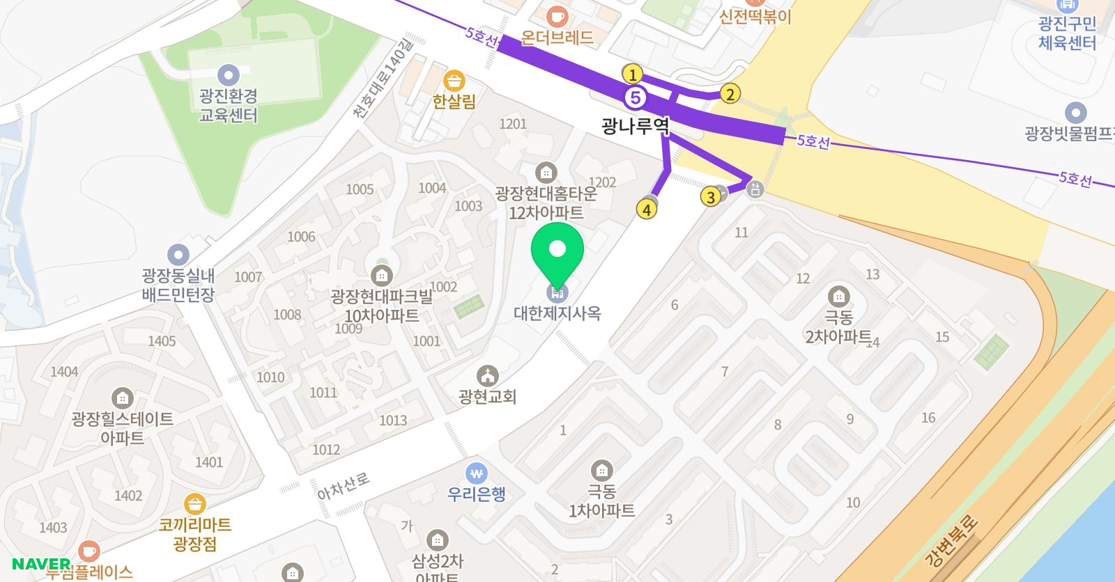 마스터플랜 원어민영어회화 대면 비대면 위치