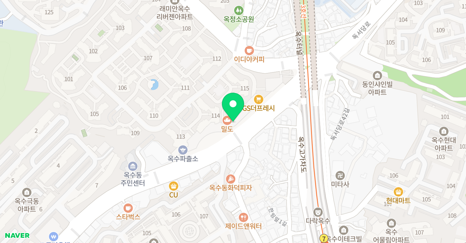 수학의힘 옥수캠퍼스 위치