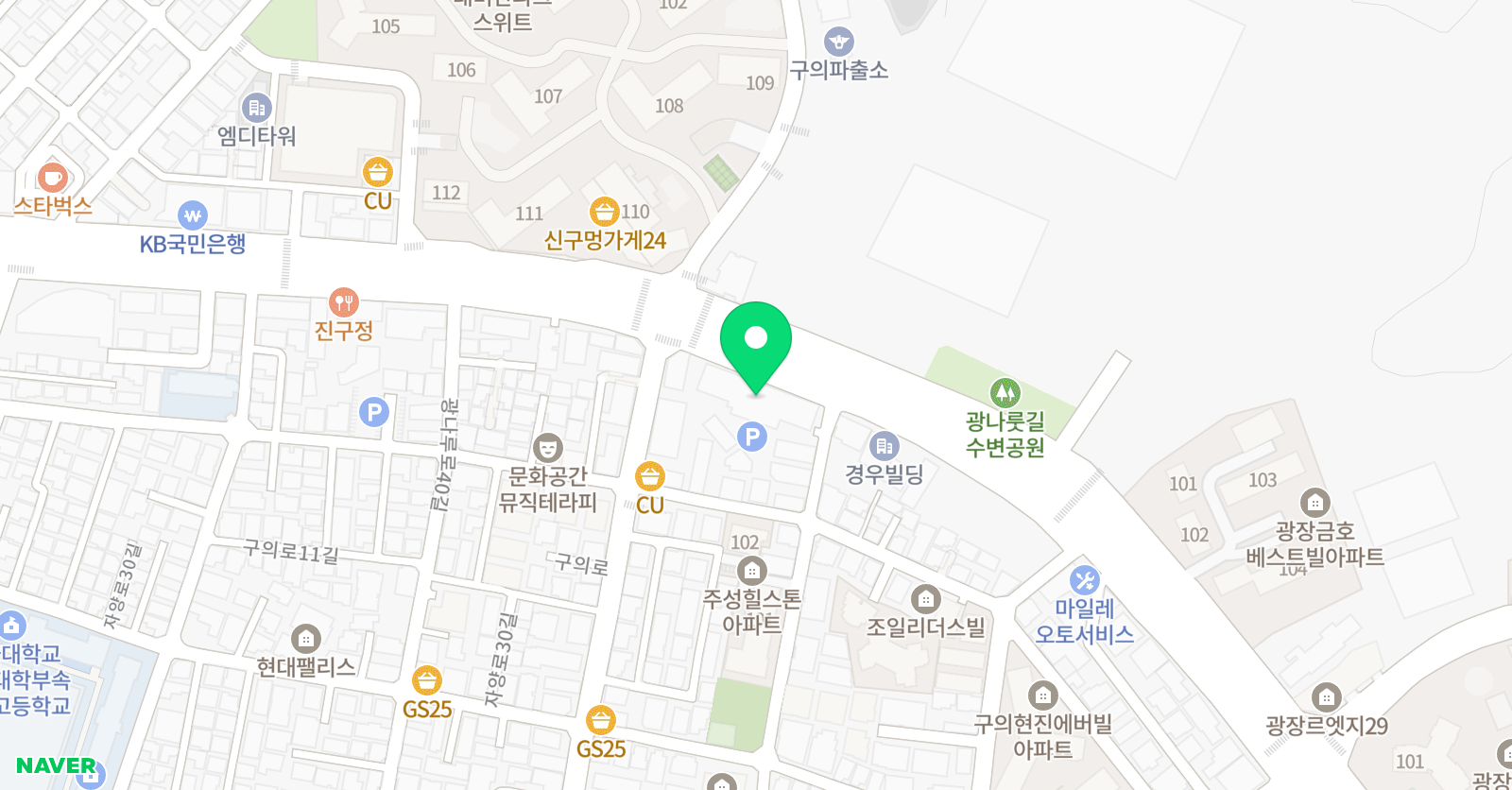 와이즈만 영재보습학원 위치