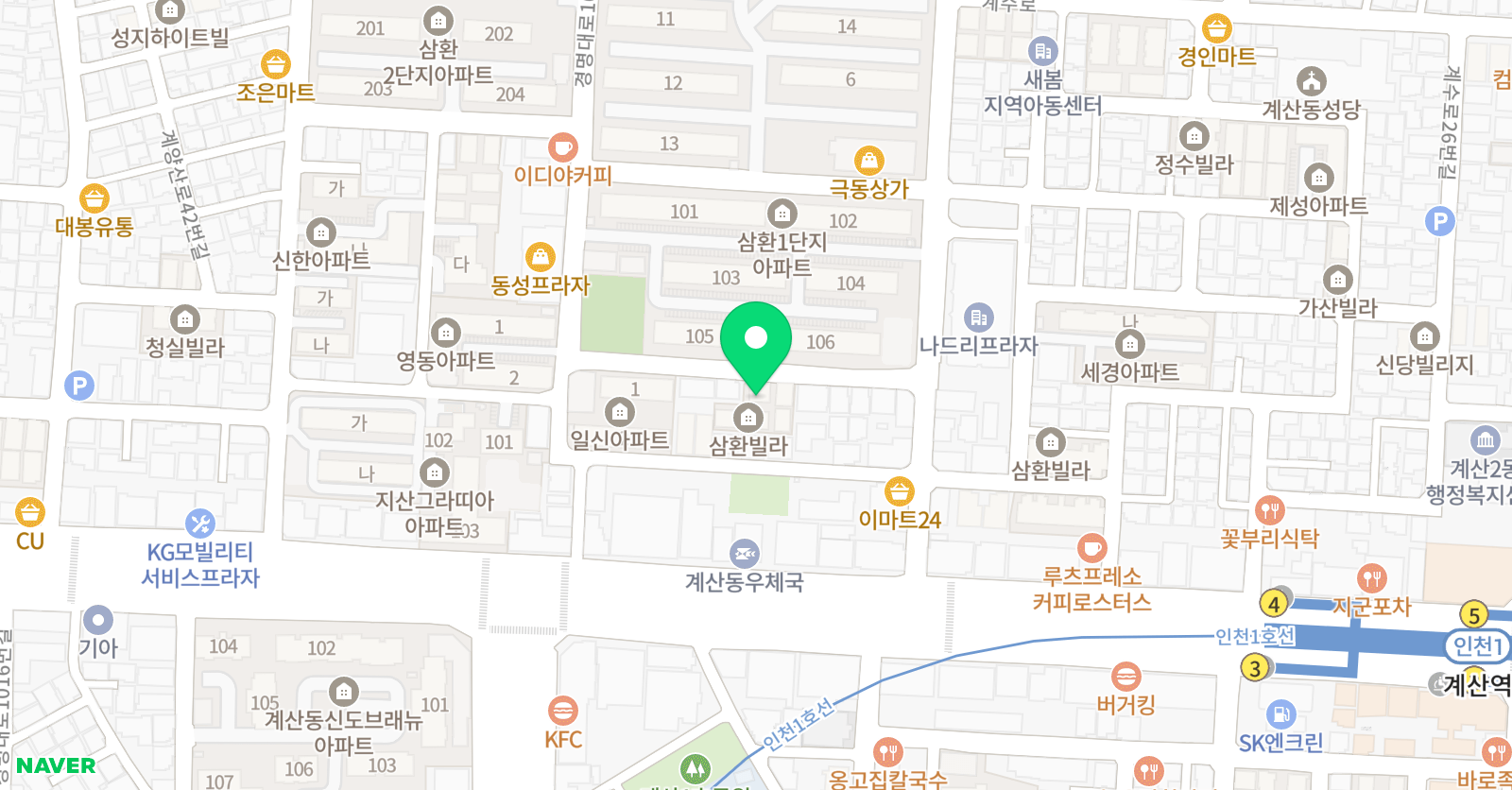 아름소리 피아노 위치