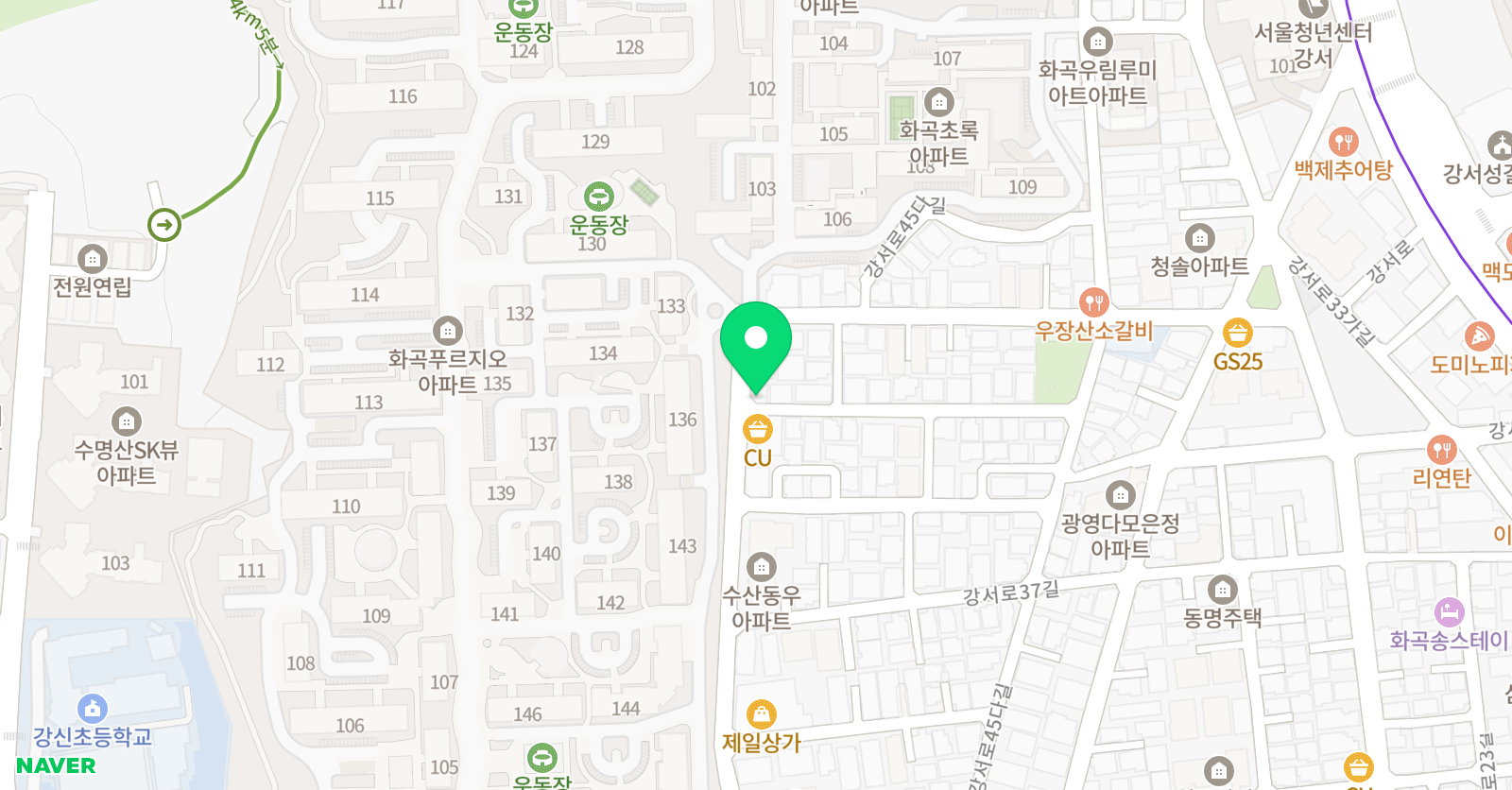 모아미술창작소 미술교습소 위치