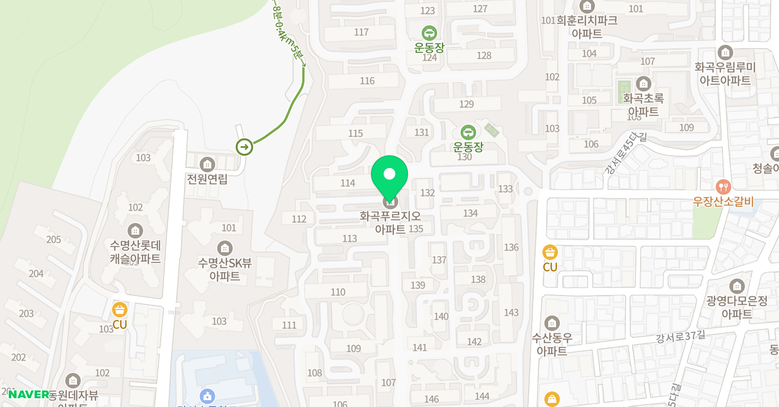 그림공간아르떼 미술교습소 위치