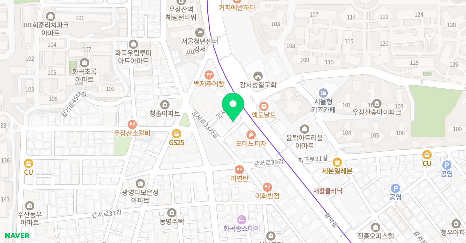 오늘 미술학원 위치