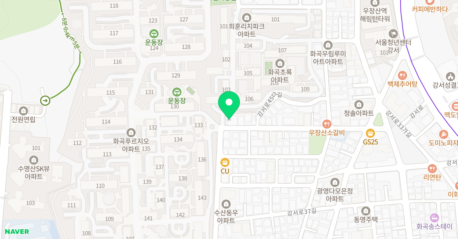 에벤에셀 아카데미 수학학원 위치