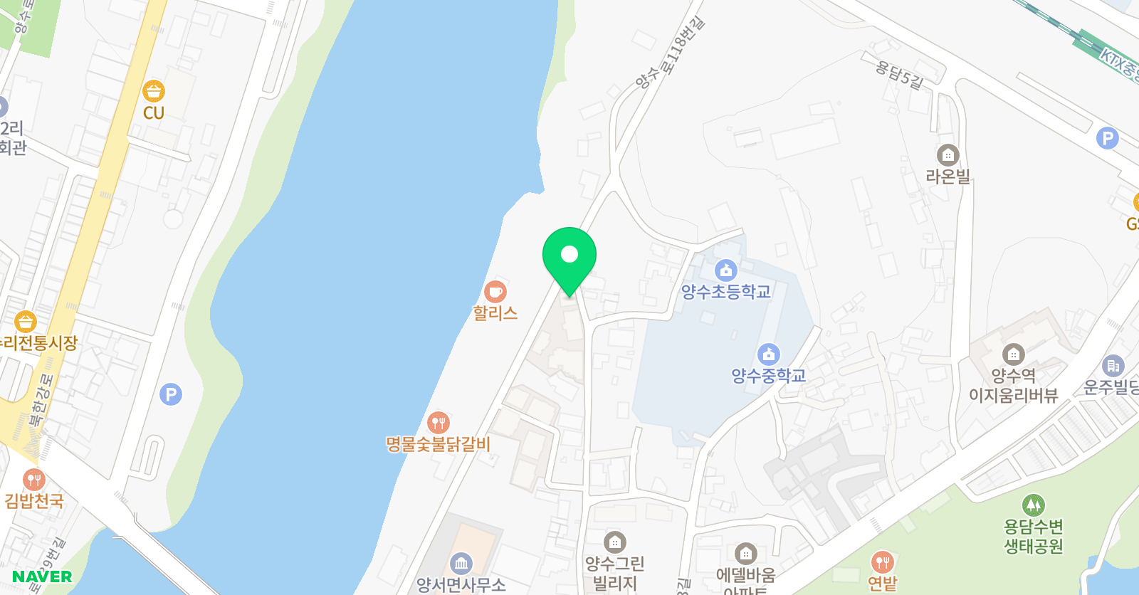 솔루니 양평 홈스쿨 위치