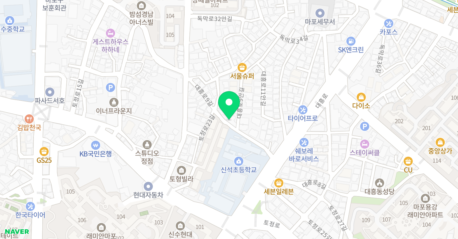 선율 피아노 위치