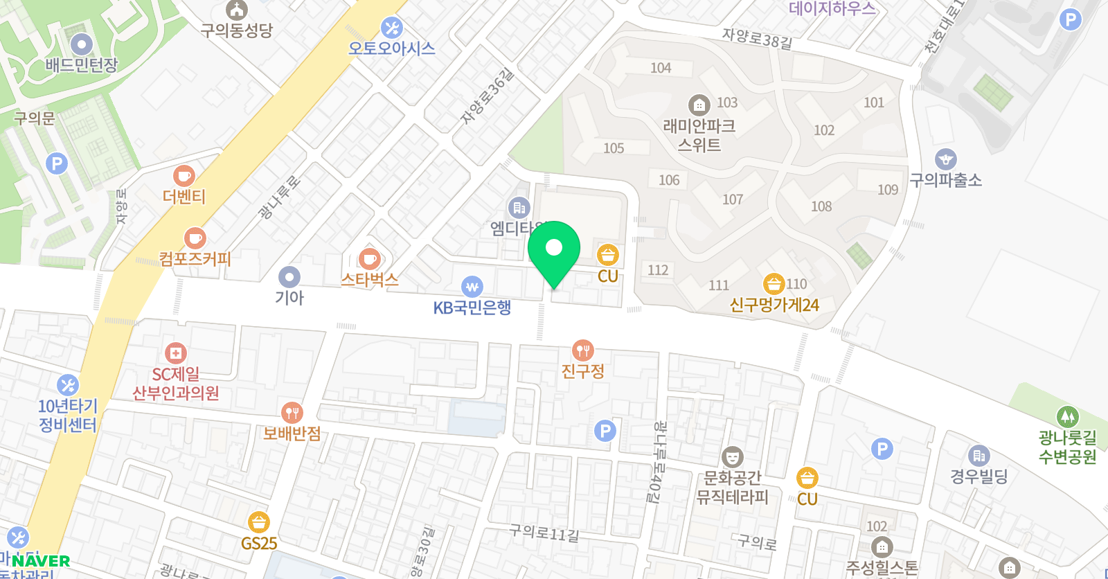 참조은예일 보습학원 위치