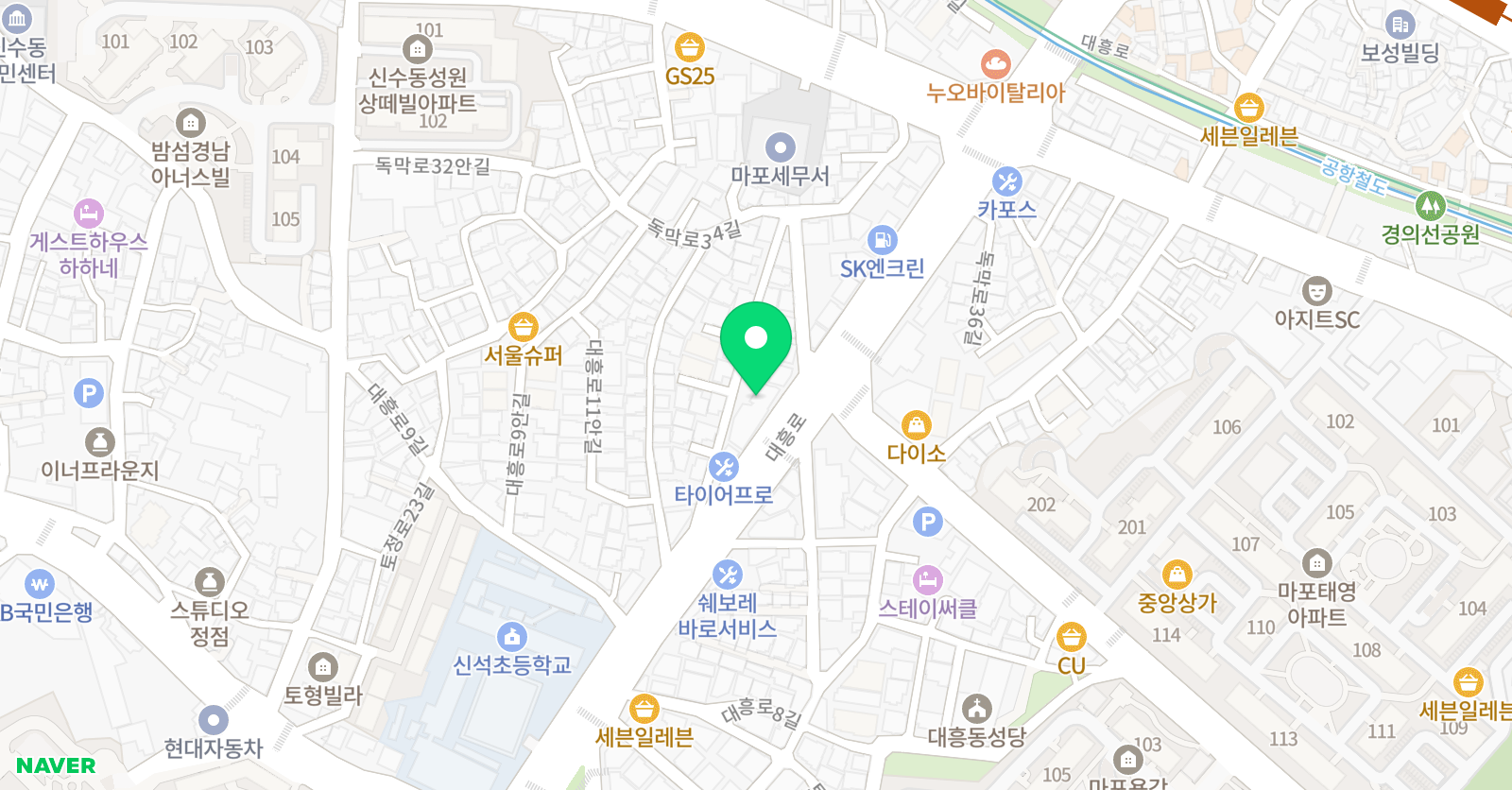 CMS 마포교과관 위치