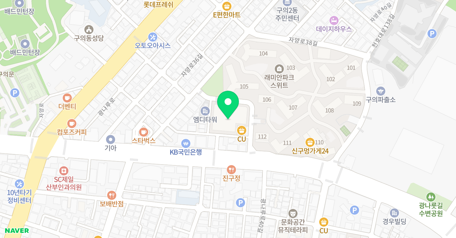 한 수학교습소 위치