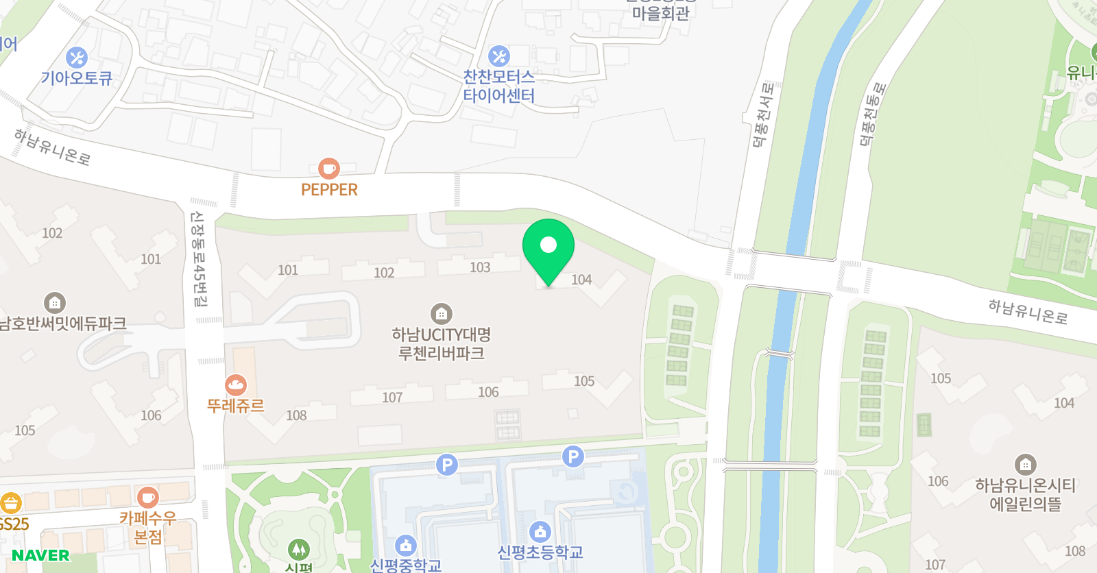 기탄 사고력교실 신장대명루첸점 위치