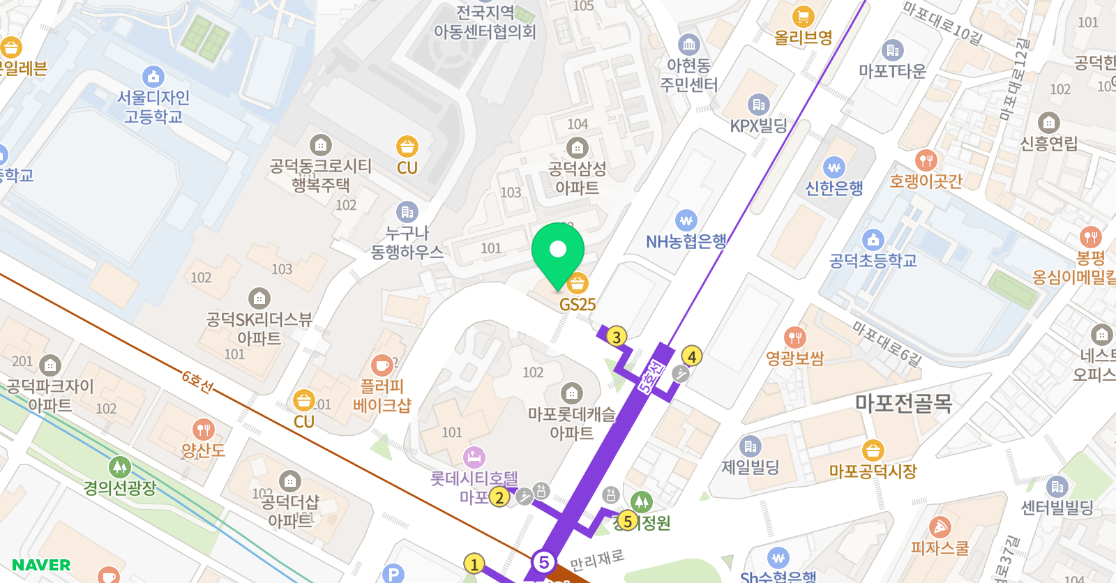 아트앤하트 삼성1차교육원 위치