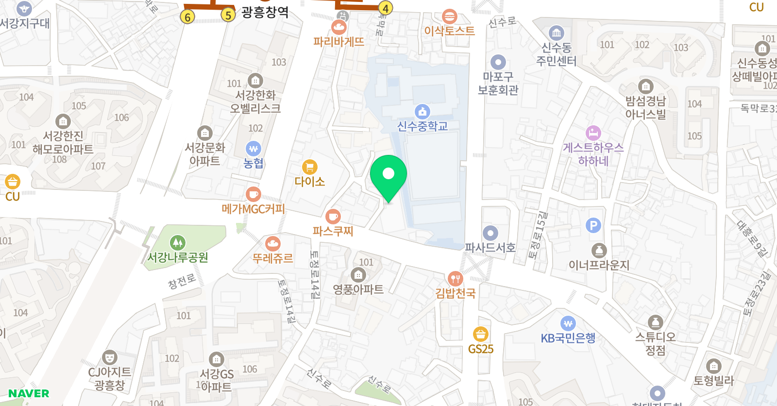 리더스 국영수전문학원 위치