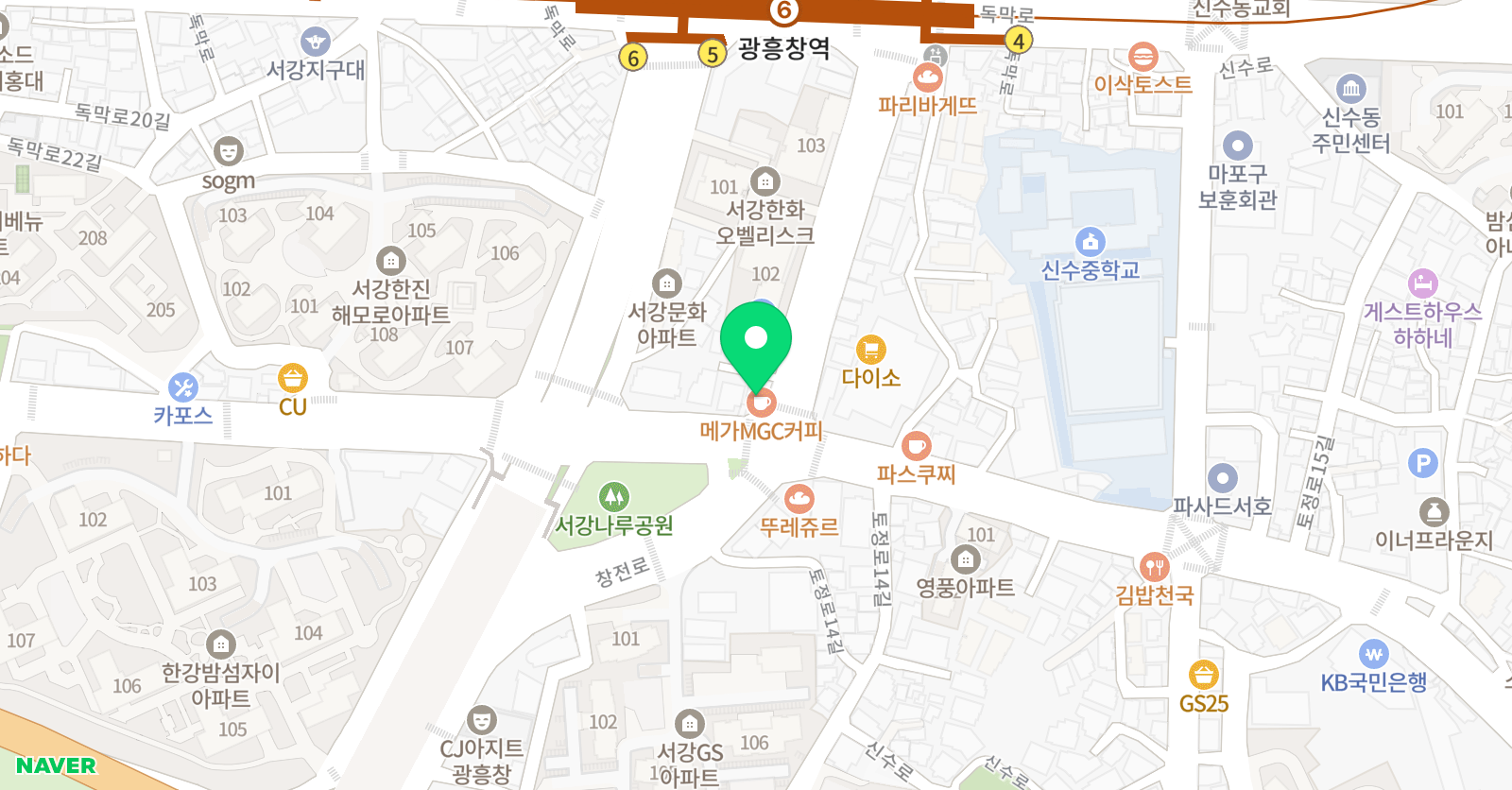 지안 발레아카데미 학원 위치