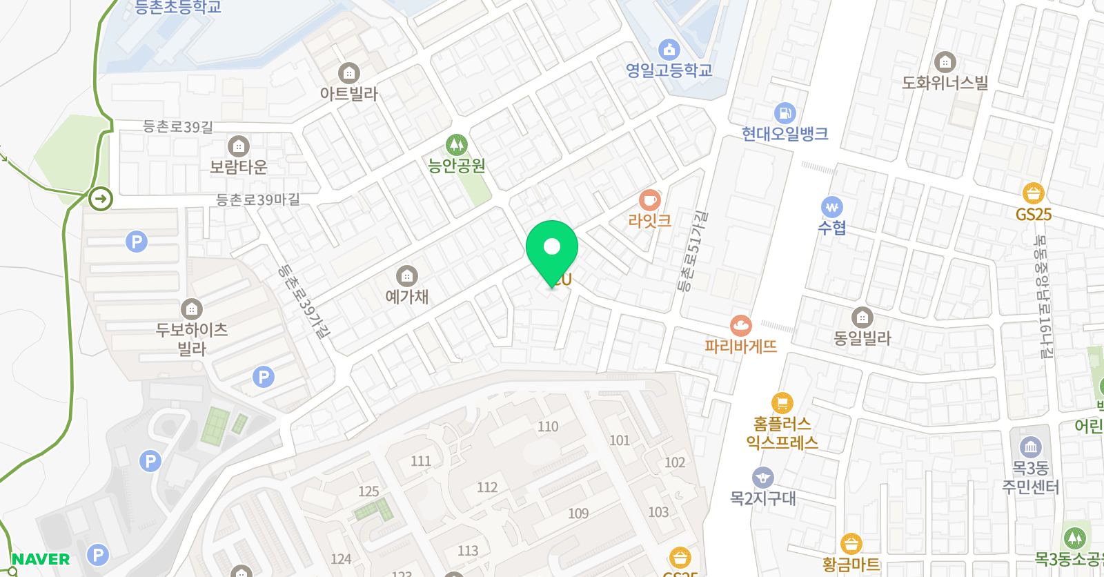 예명 음악학원 위치