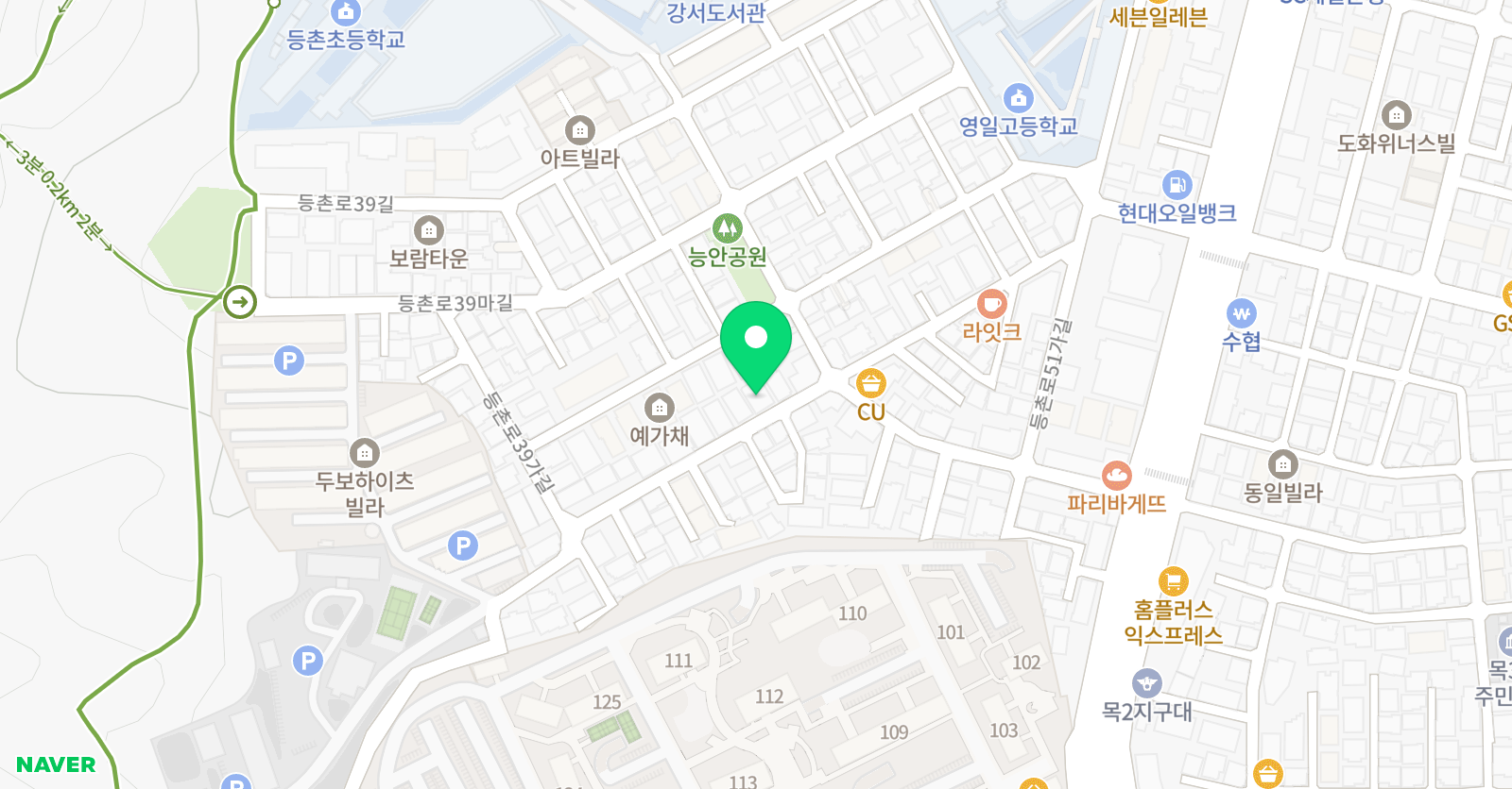 크미앤크루 잉글리시 등촌퍼스트교육원 위치