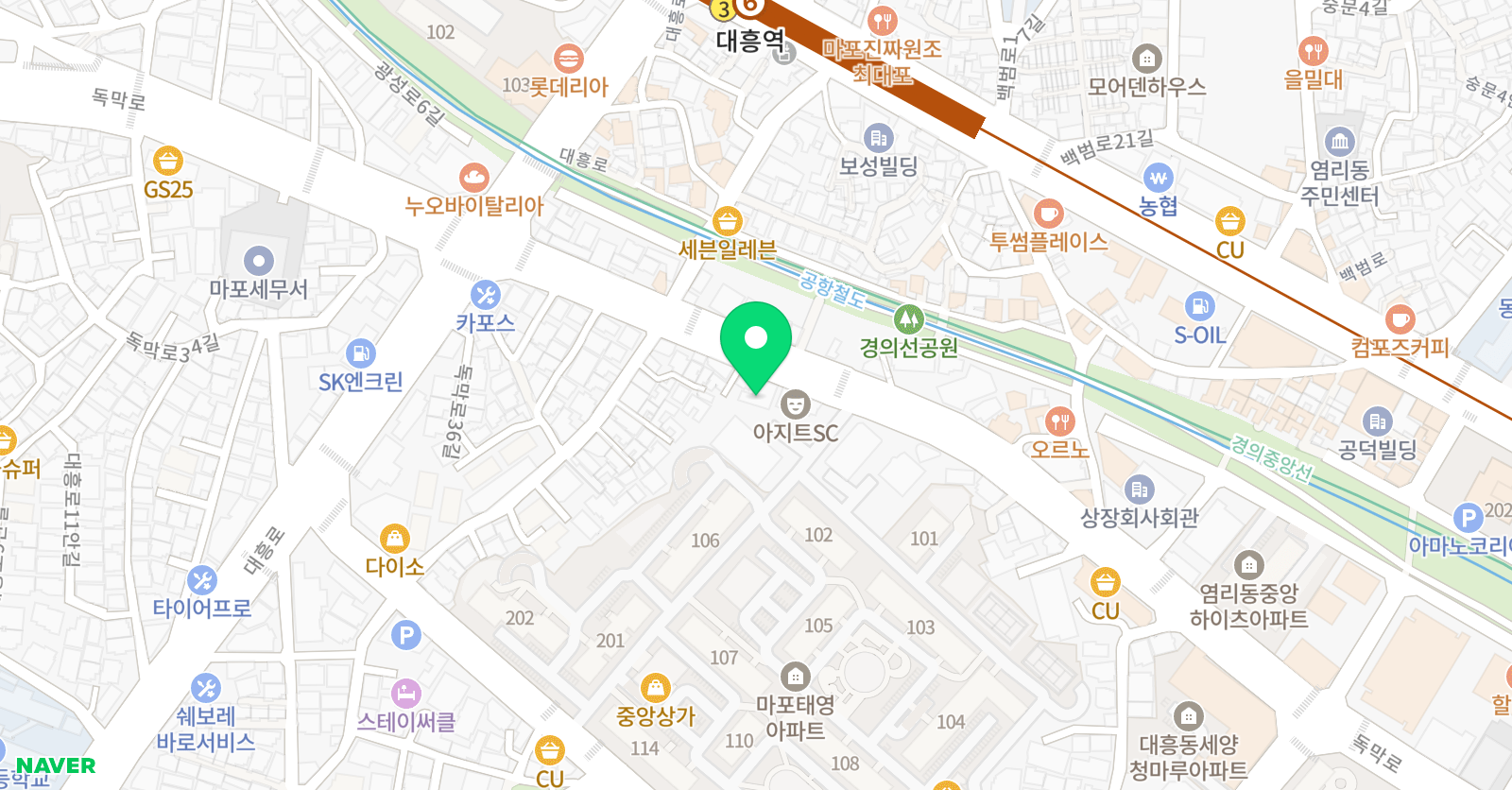 CMS 마포영재교육센터 위치