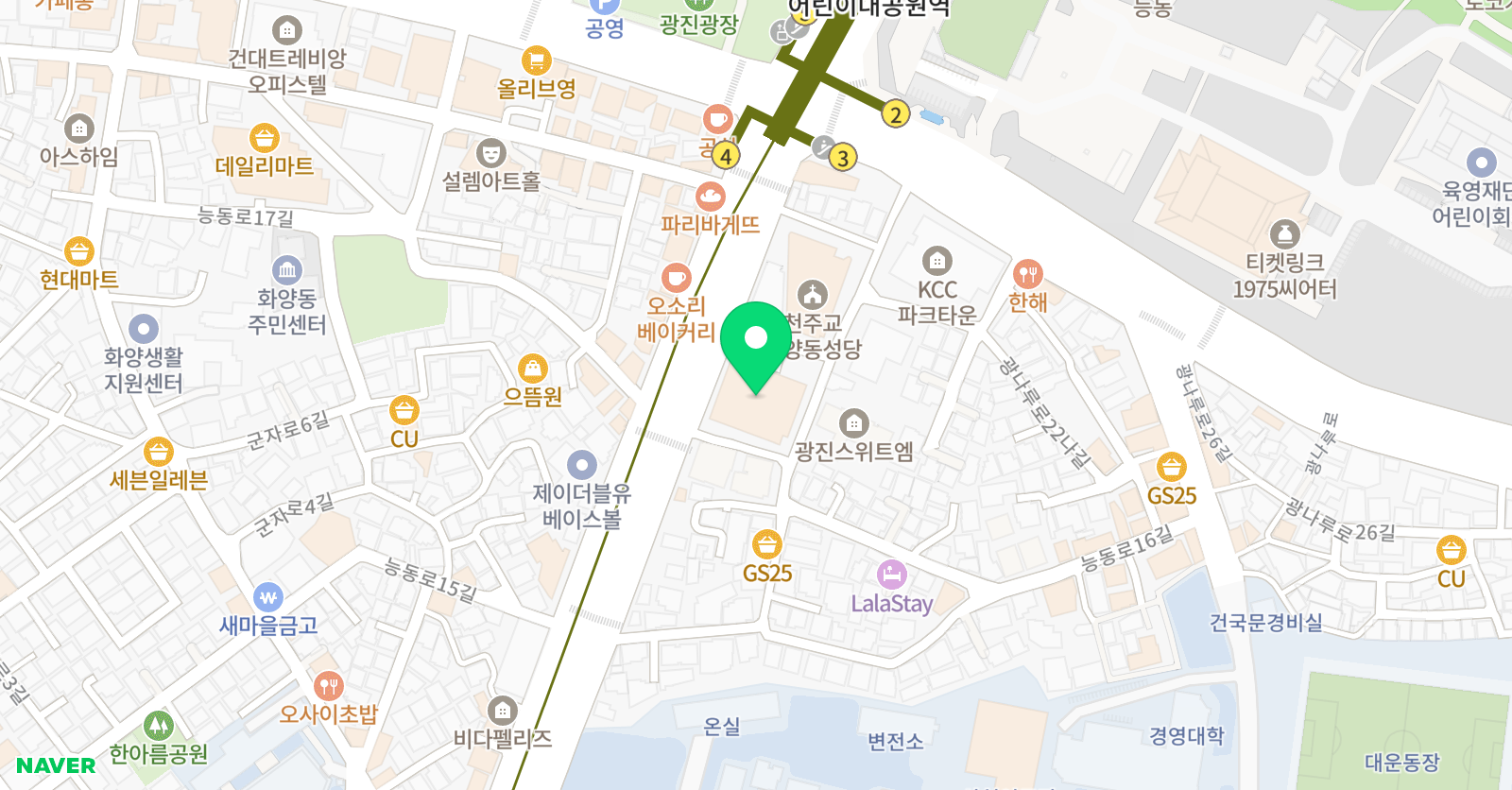 뉴잉글리쉬 영어회화학원 위치