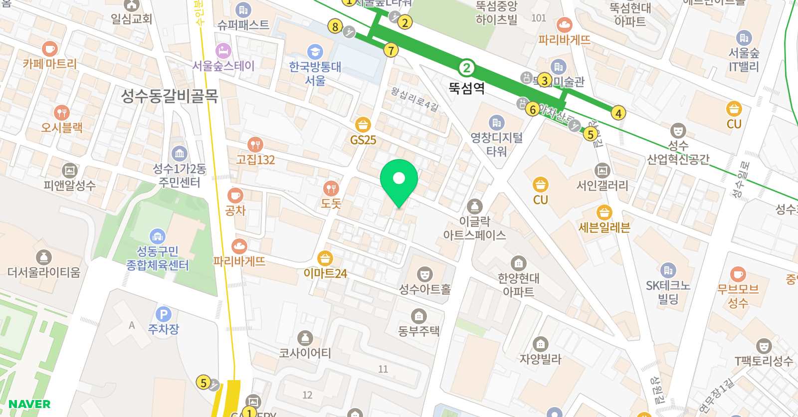 킨즈서울 댄스학원 위치