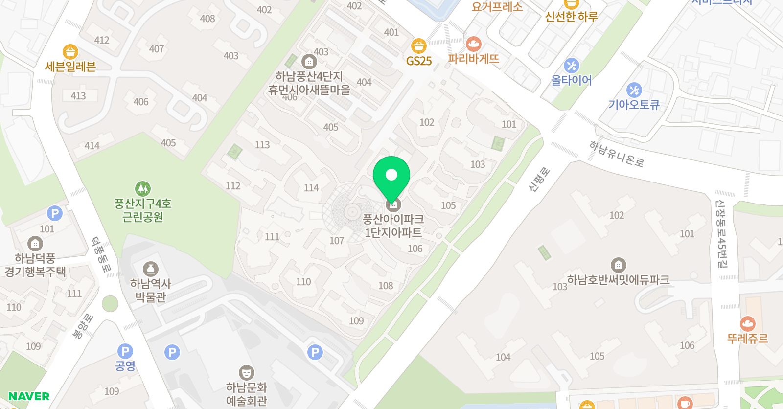 나룰 독서토론논술 위치