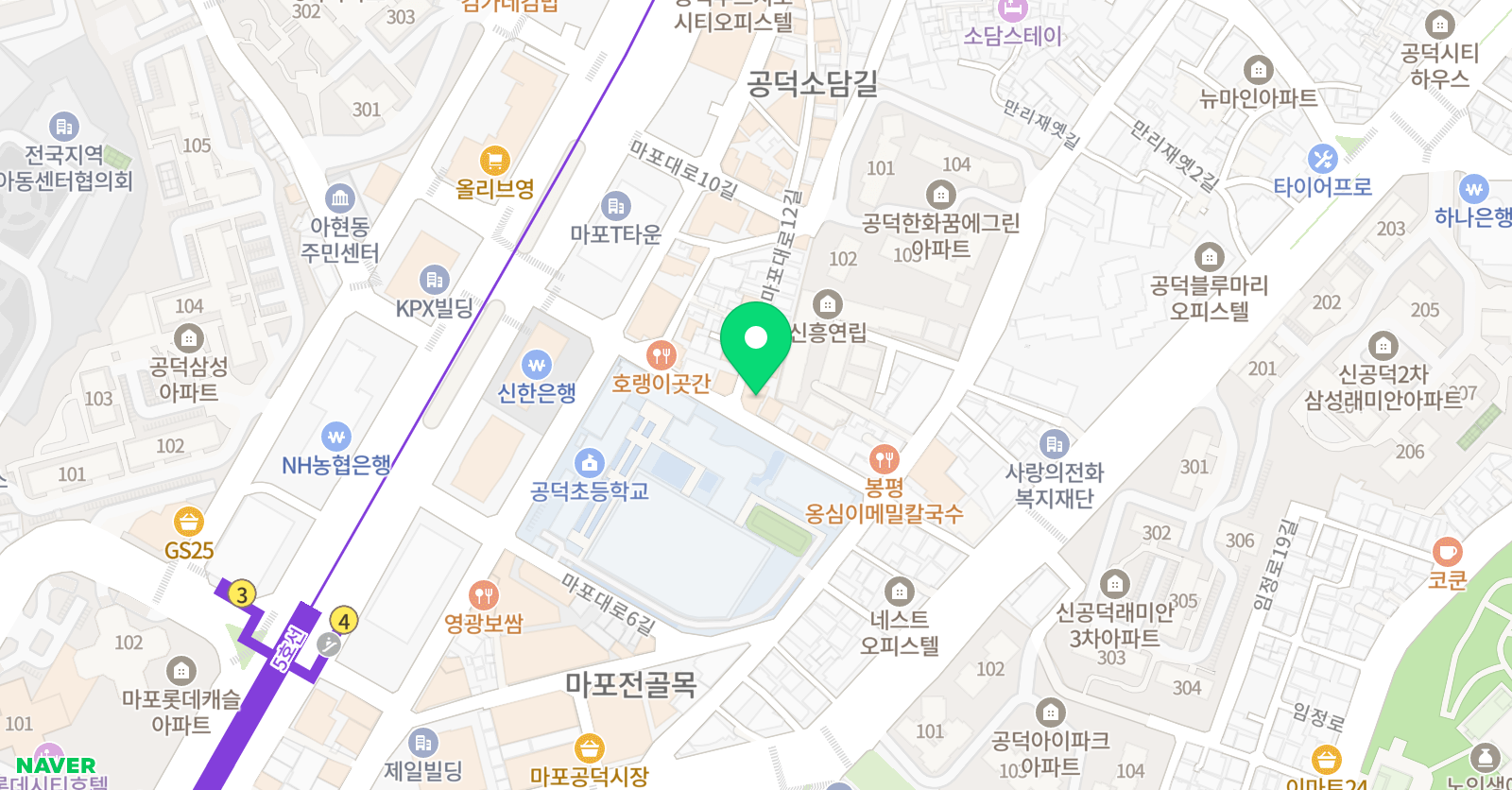 제이에스영 음악학원 위치