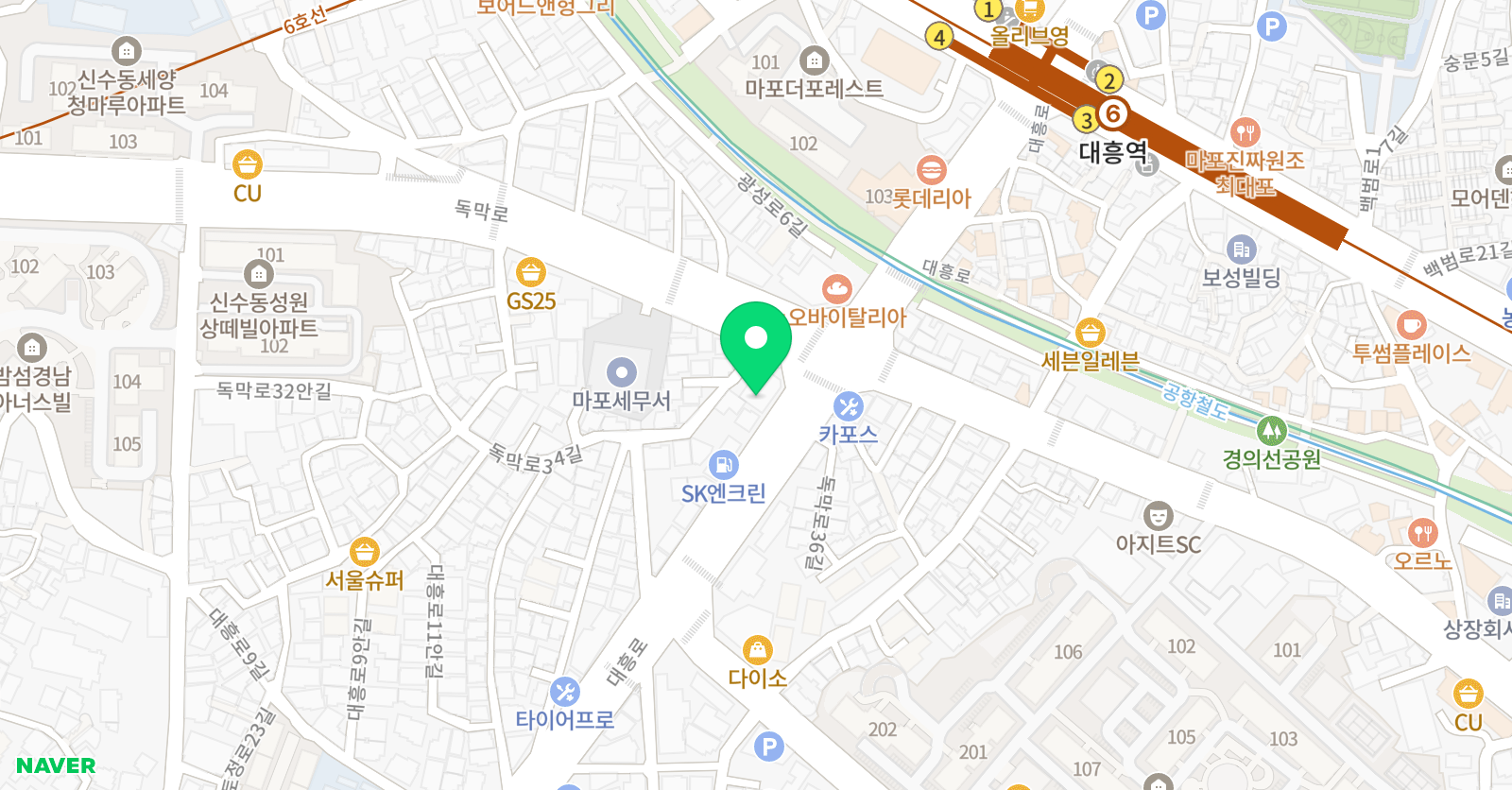 대치로고스 수학학원2관학원 위치