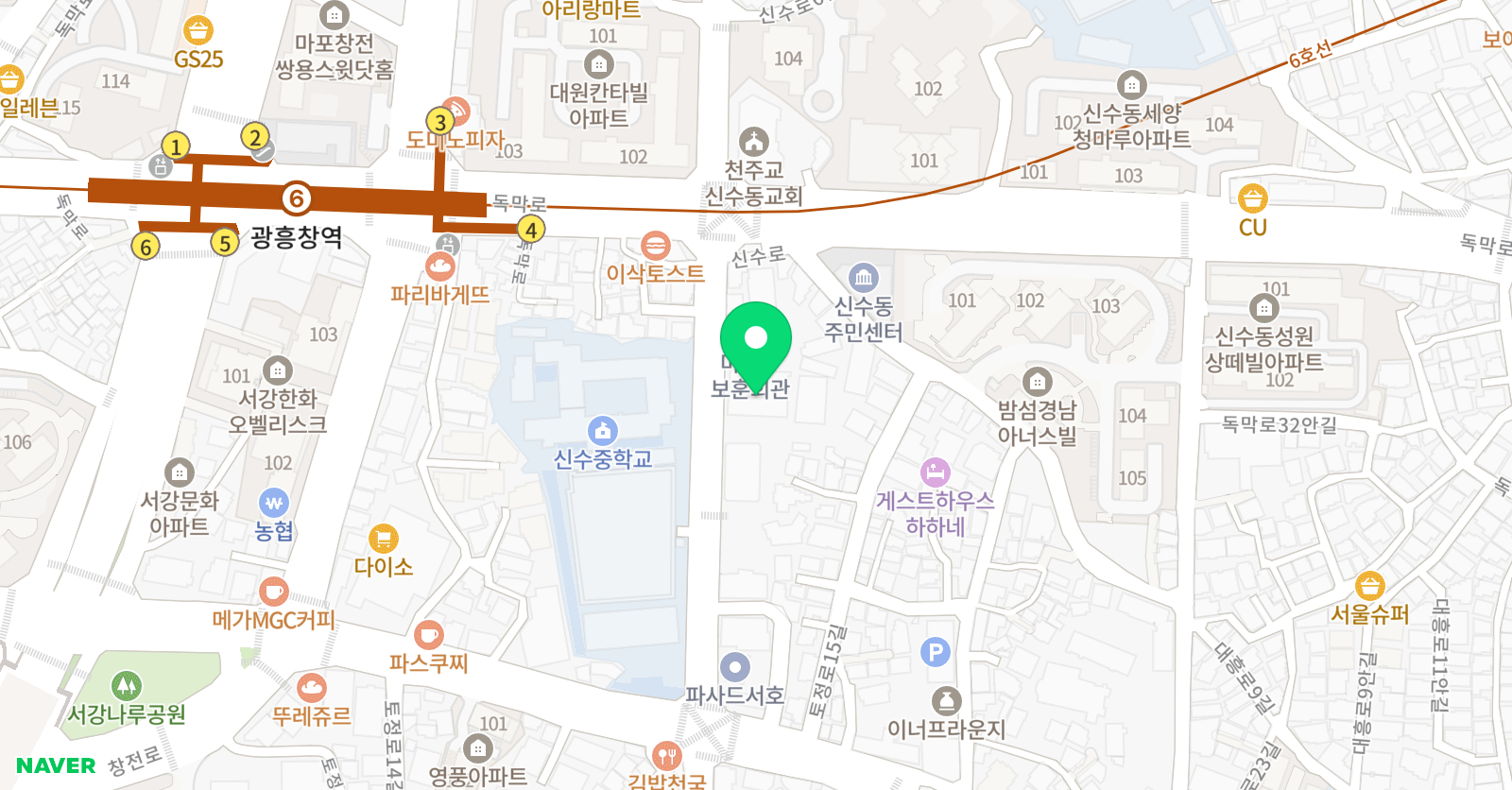 알티오라 마포캠퍼스 위치