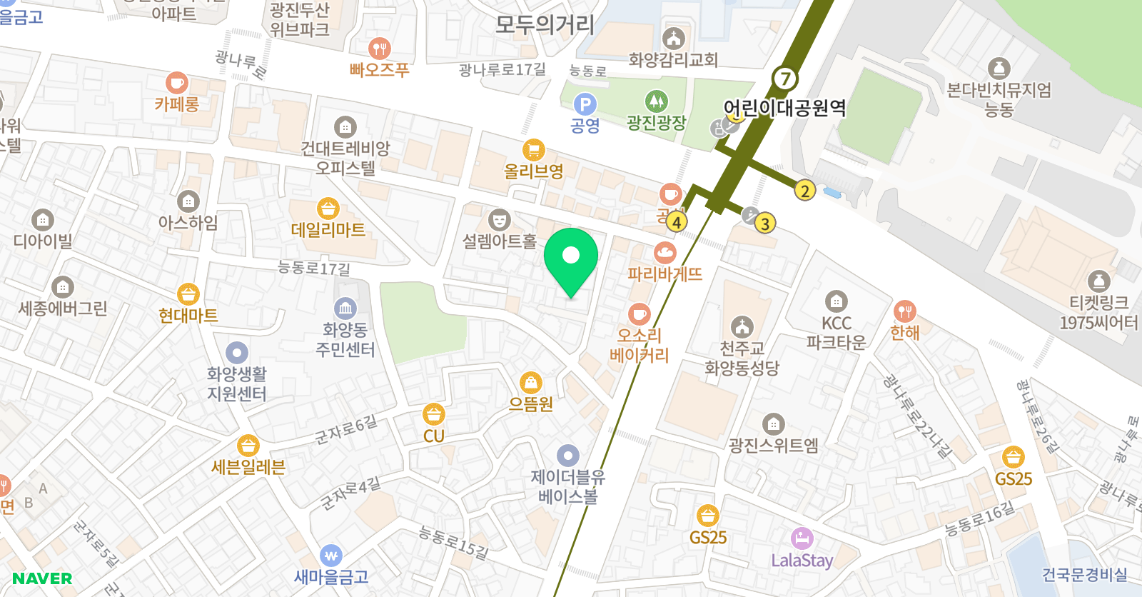 WM GFPF 파쿠르짐 위치