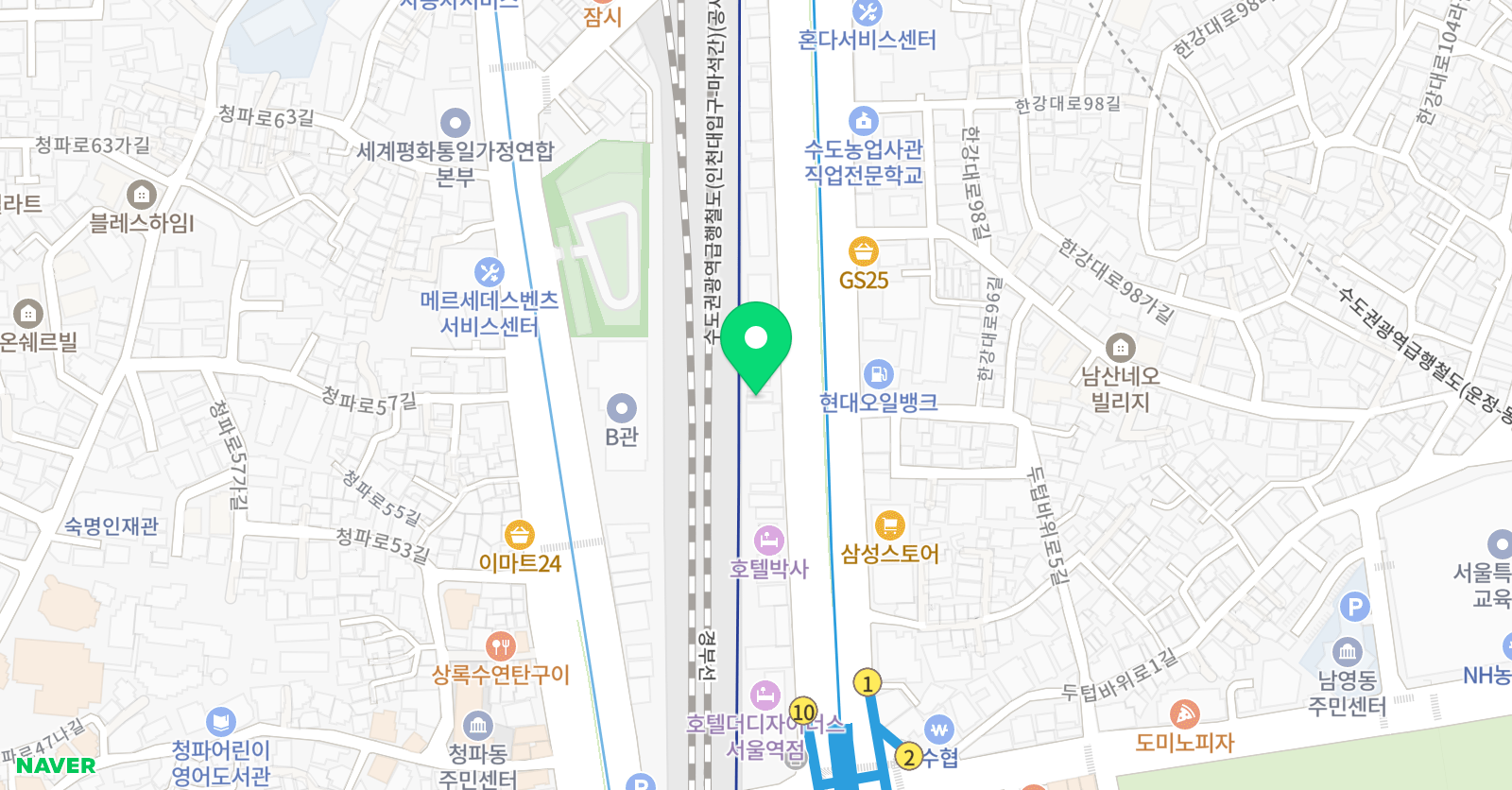 제이에이 영어교습소 위치