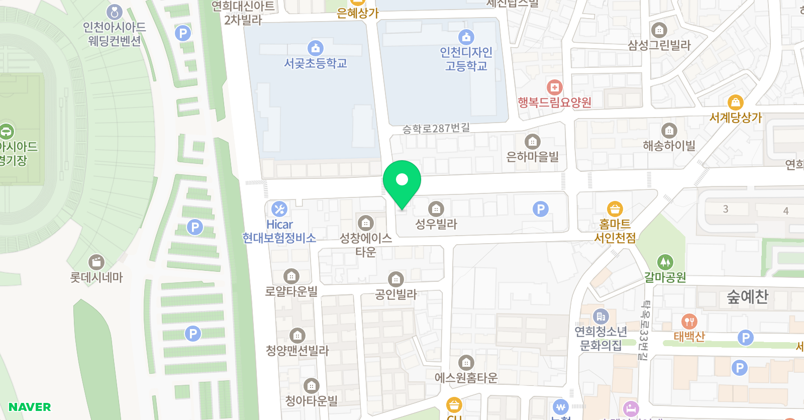 대륙 학원 위치