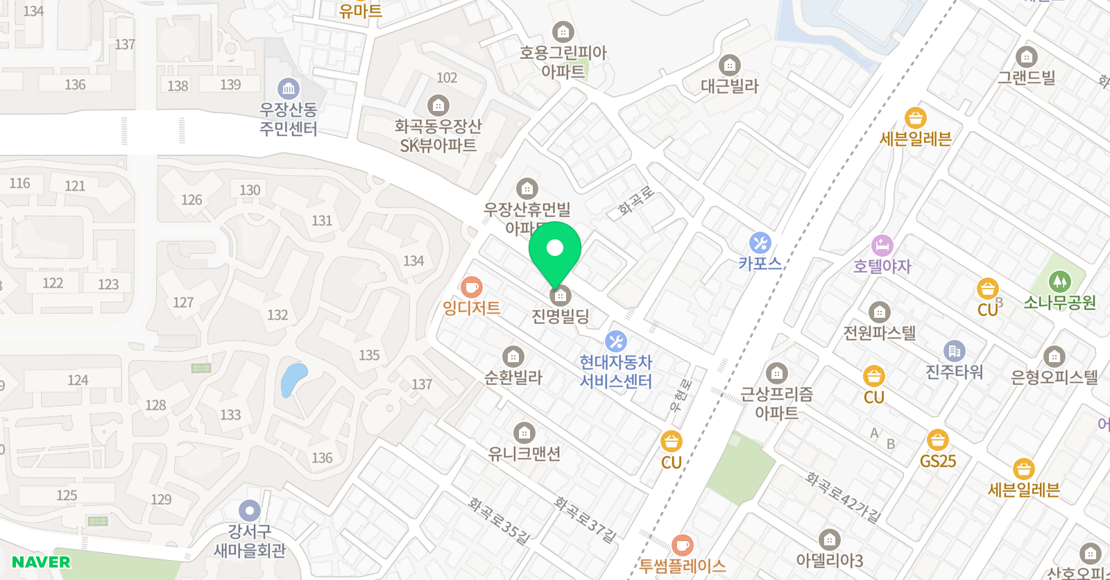 계명 피아노음악학원 위치
