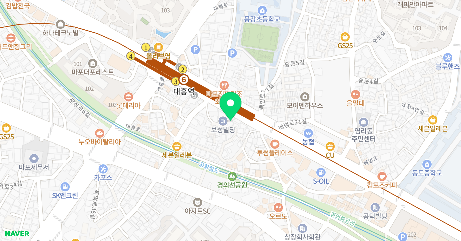 기강 수학학원 위치