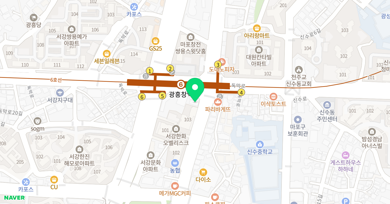에이블 영어학원 위치