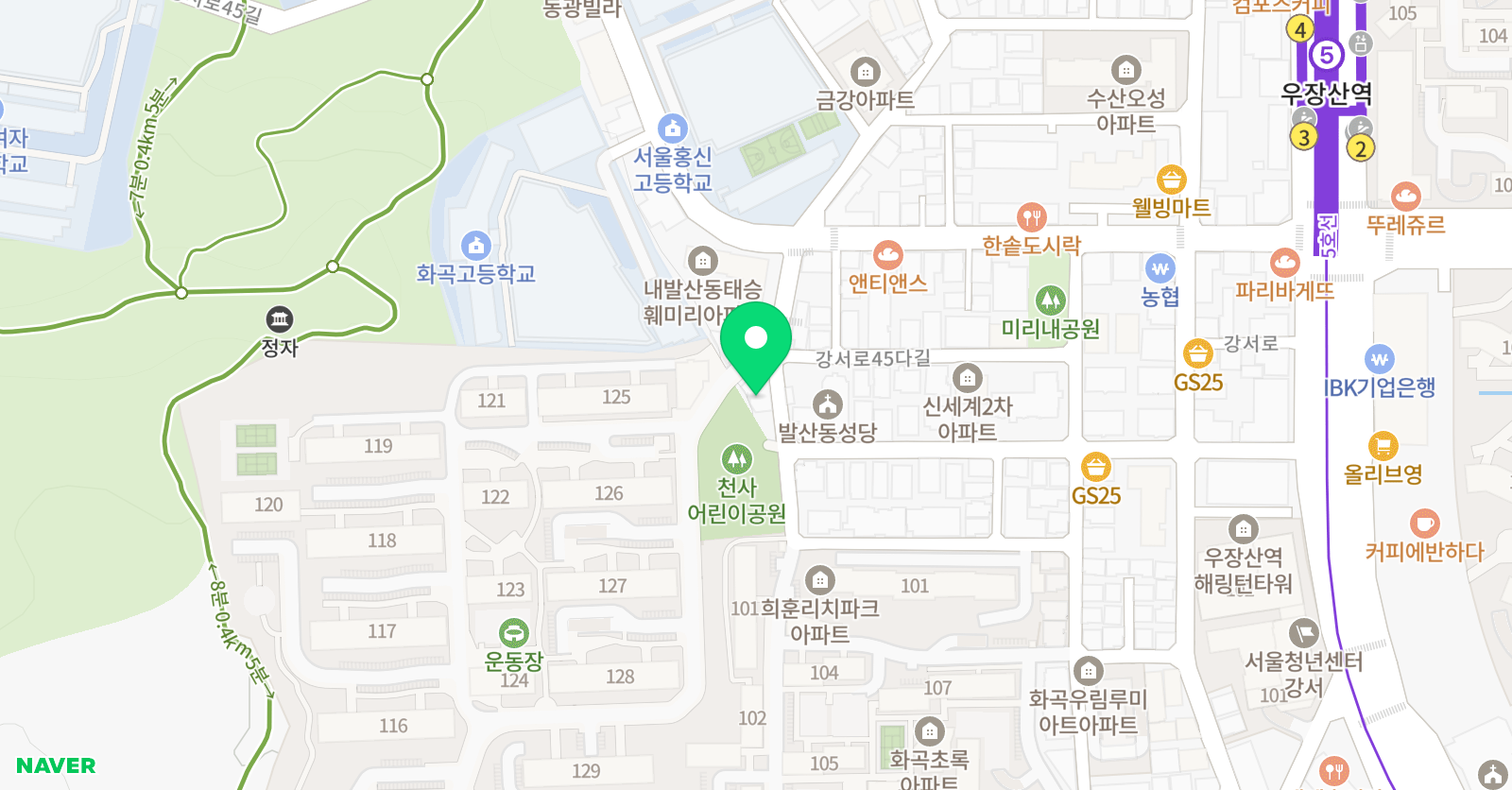 이든 수학교습소 위치