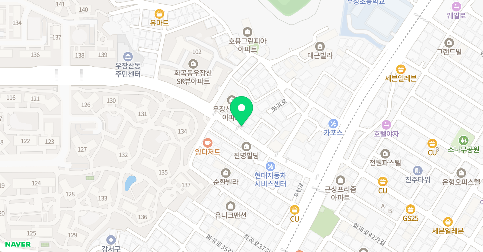 스카이뮤직 음악학원 위치