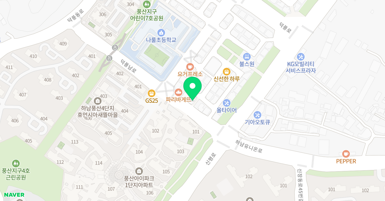 더피아노스토리 음악교습소 위치