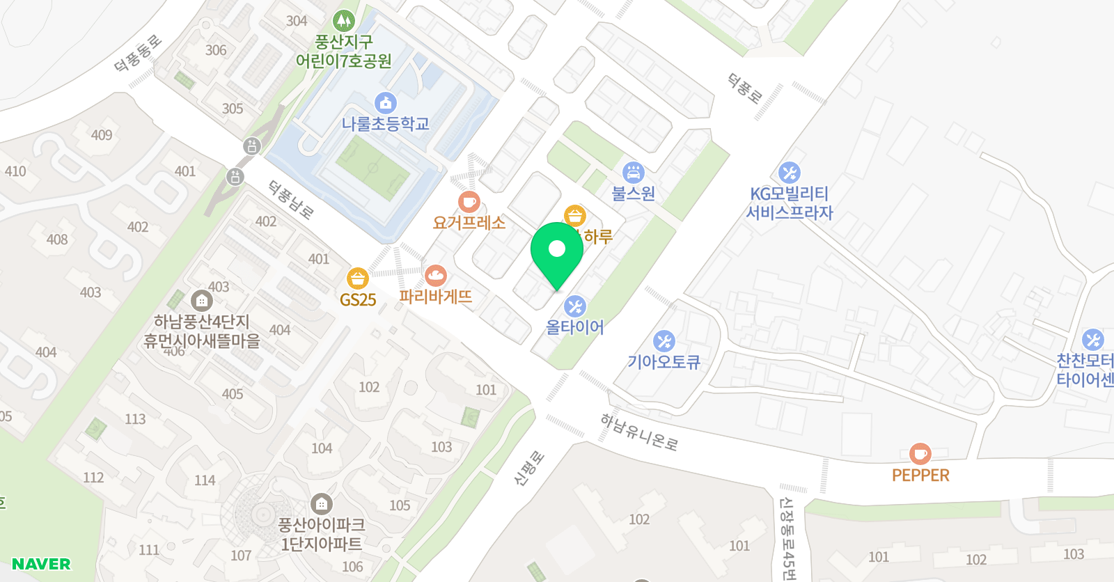 이루다 잉글리쉬 어학원 위치