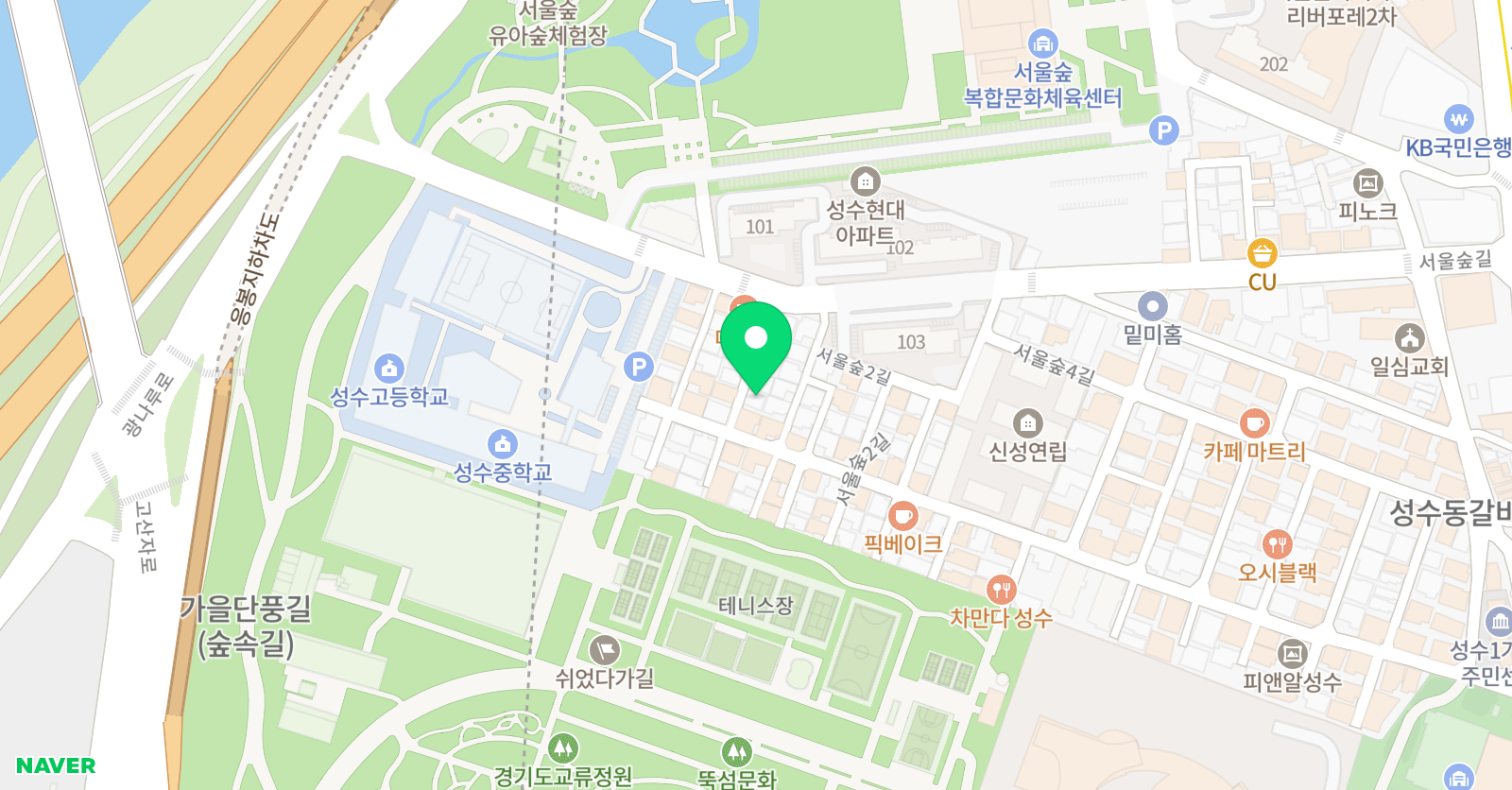 발레포레스트 위치