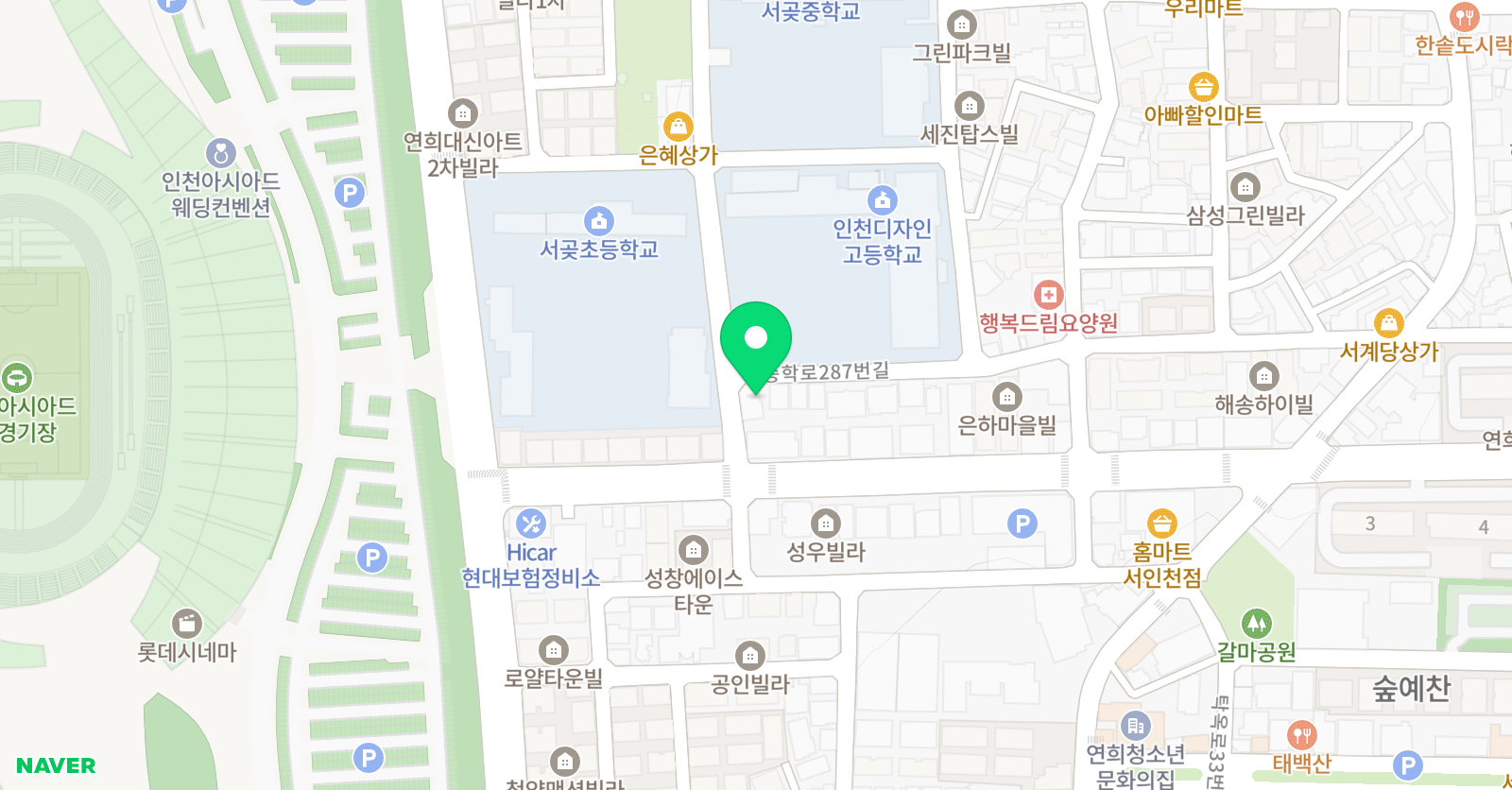 삼성영어 수학학원 위치