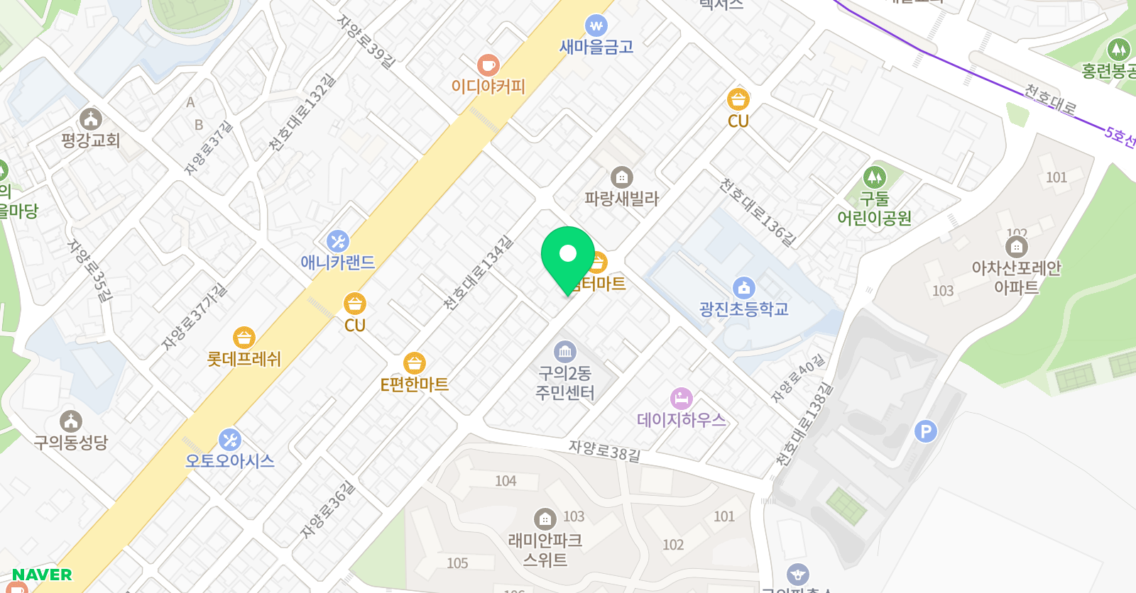 스타키즈짐 위치