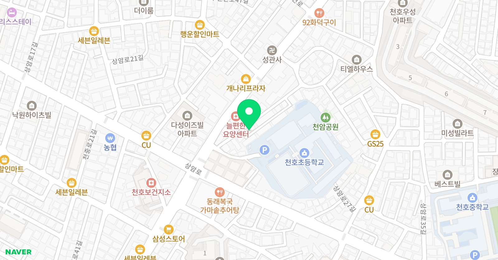 엘수학교습소 위치