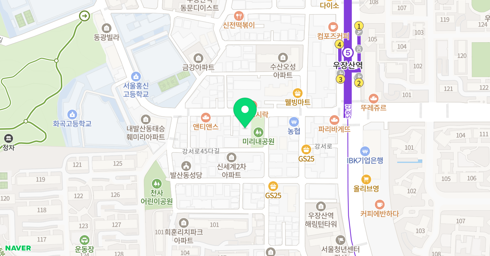 탑클래스 수학학원 위치