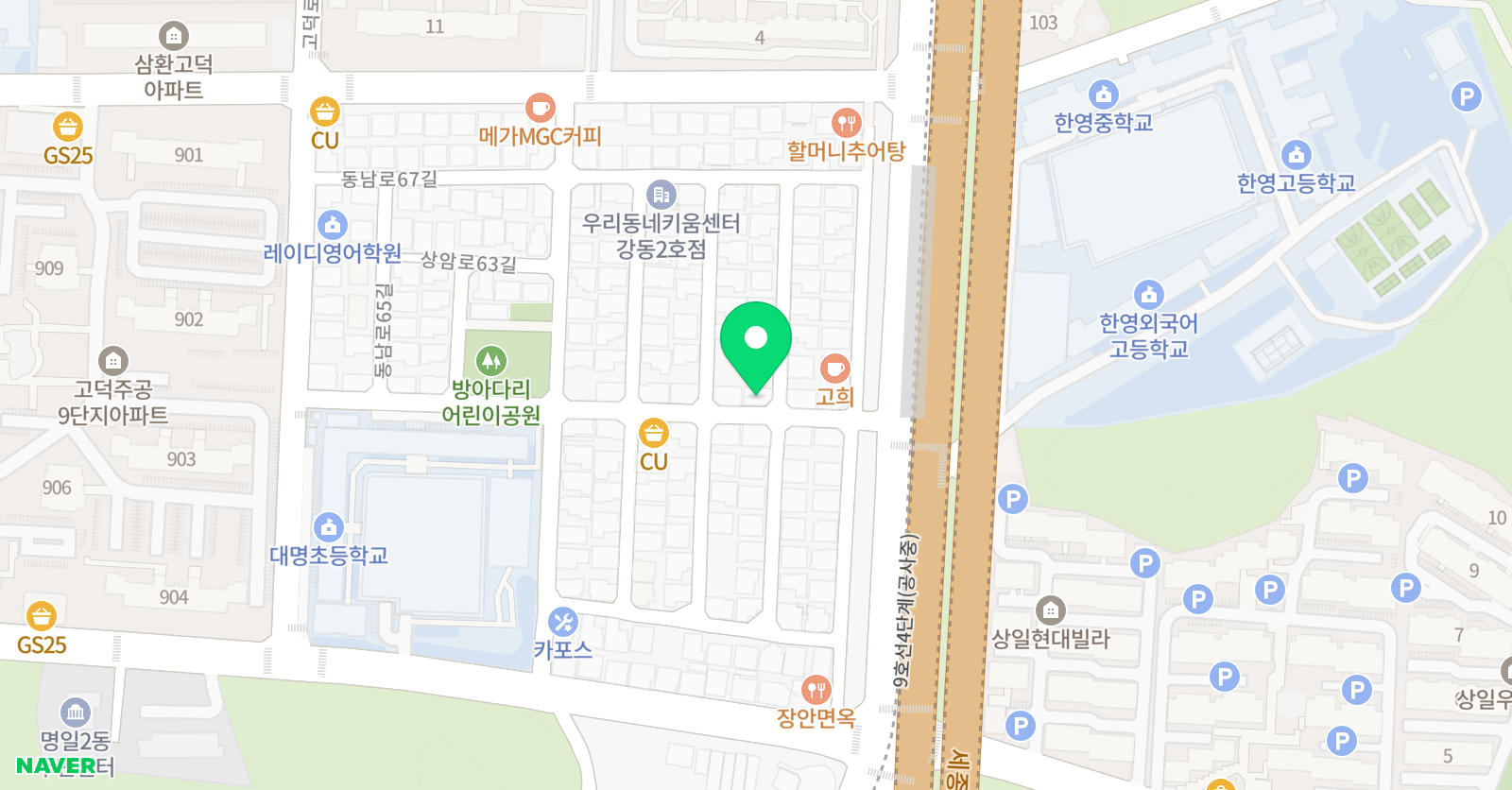 하이럭키즈 위치
