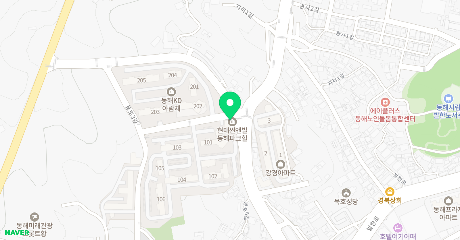 품 태권도장 위치