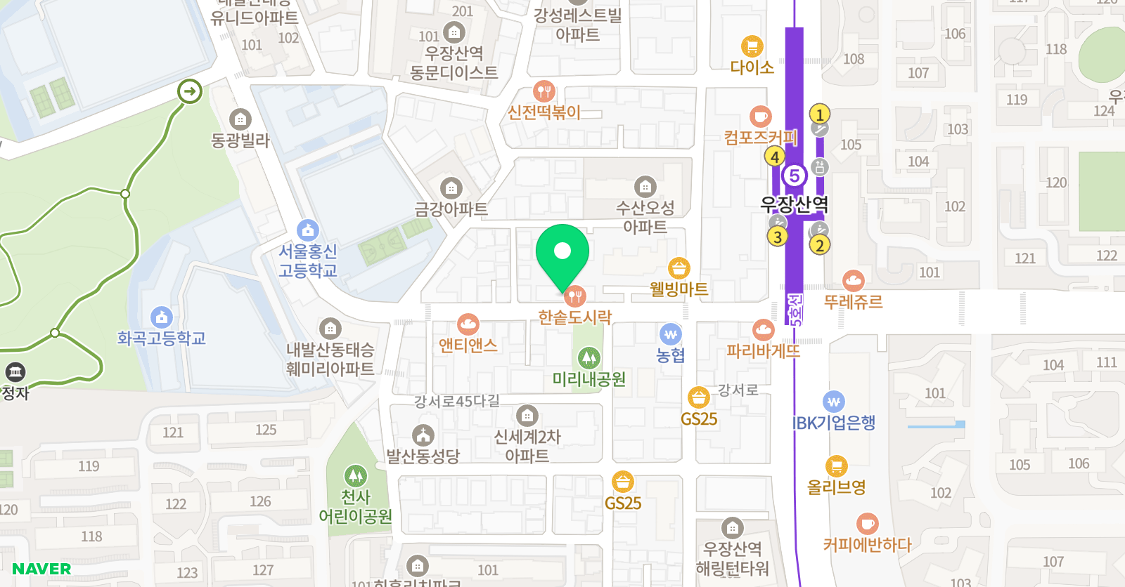예우선 원아카데미 위치