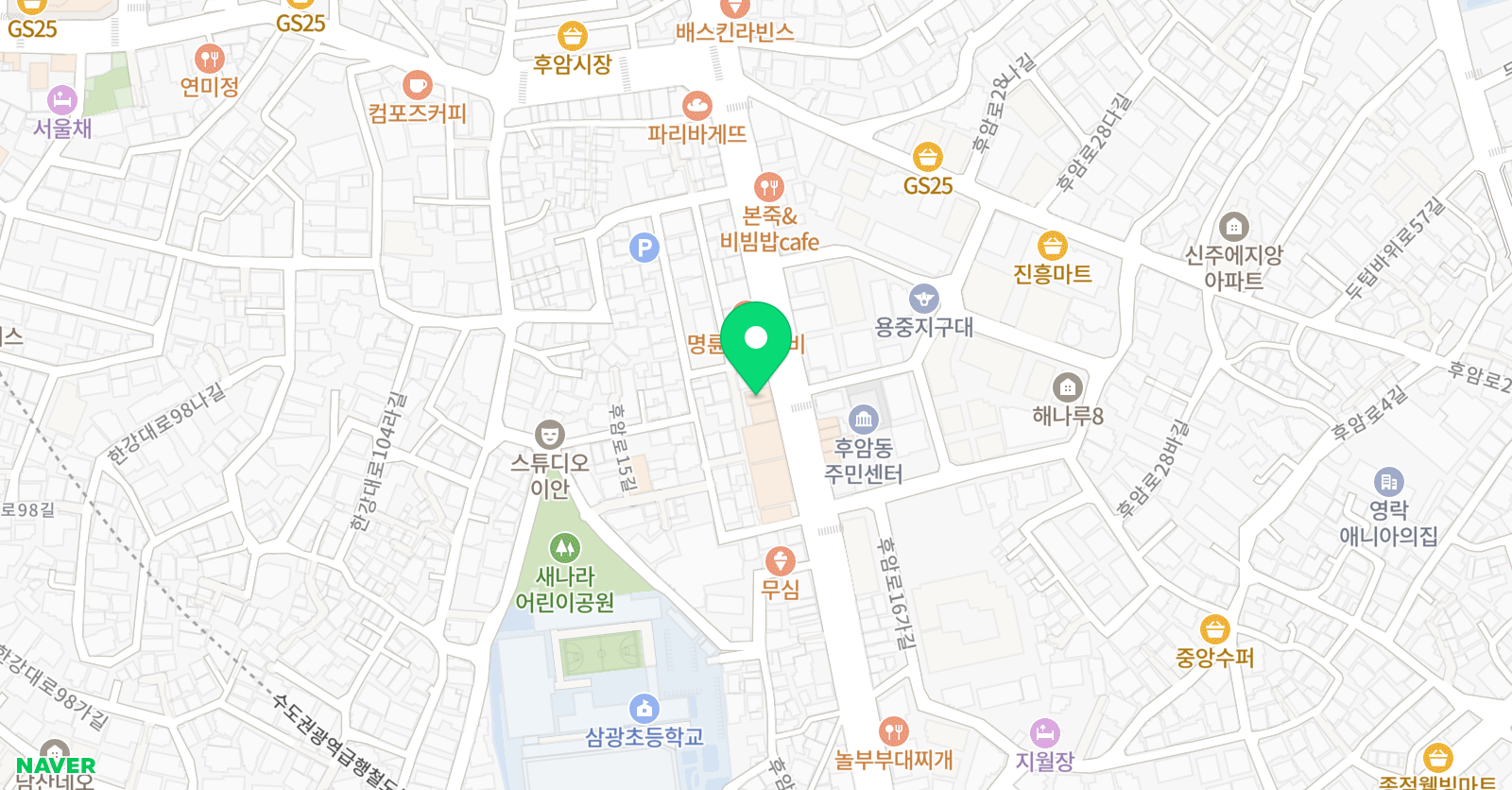 랭키즈 영어교습소 위치
